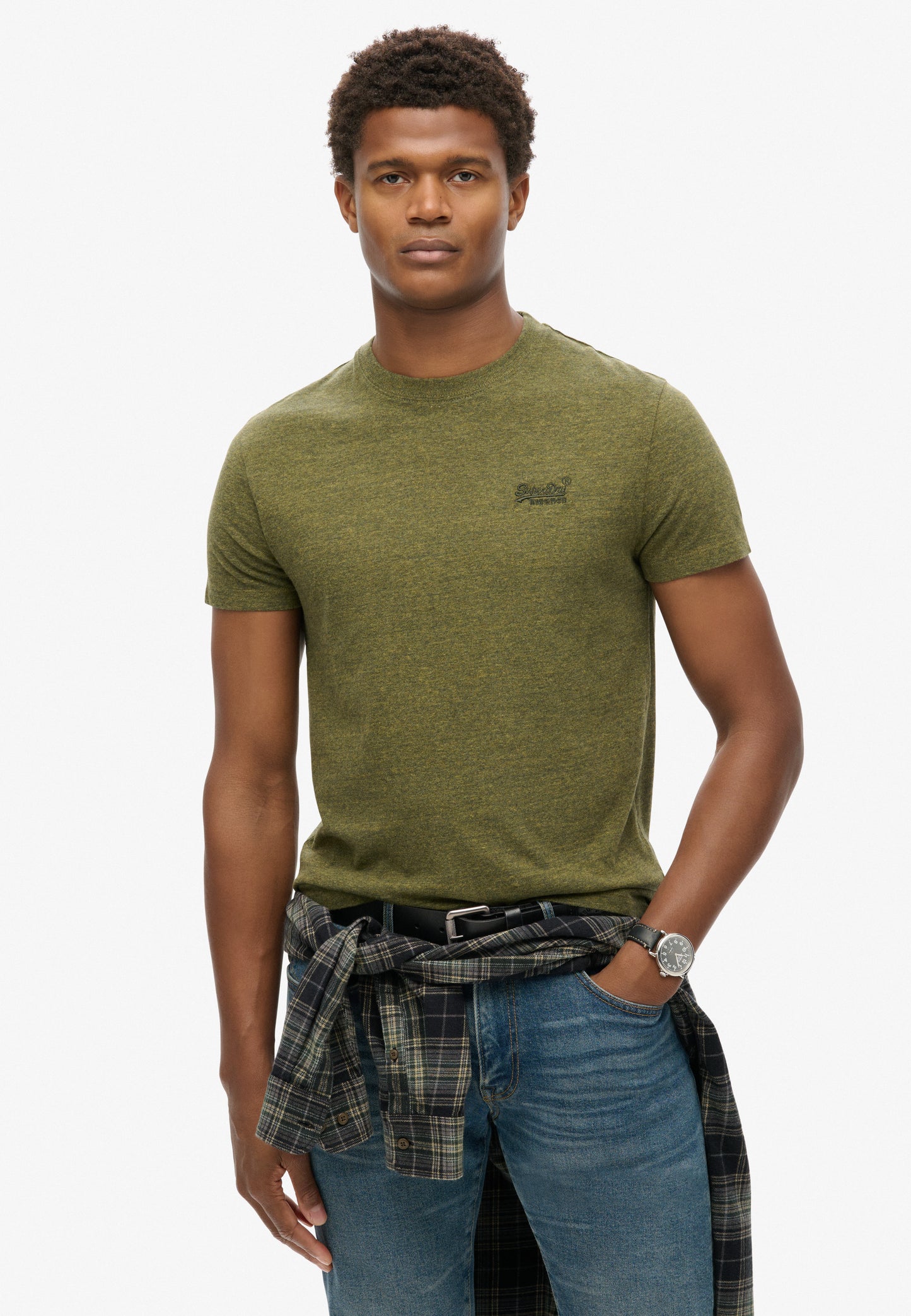 Multi Essential Logo Embroidered T-Shirt