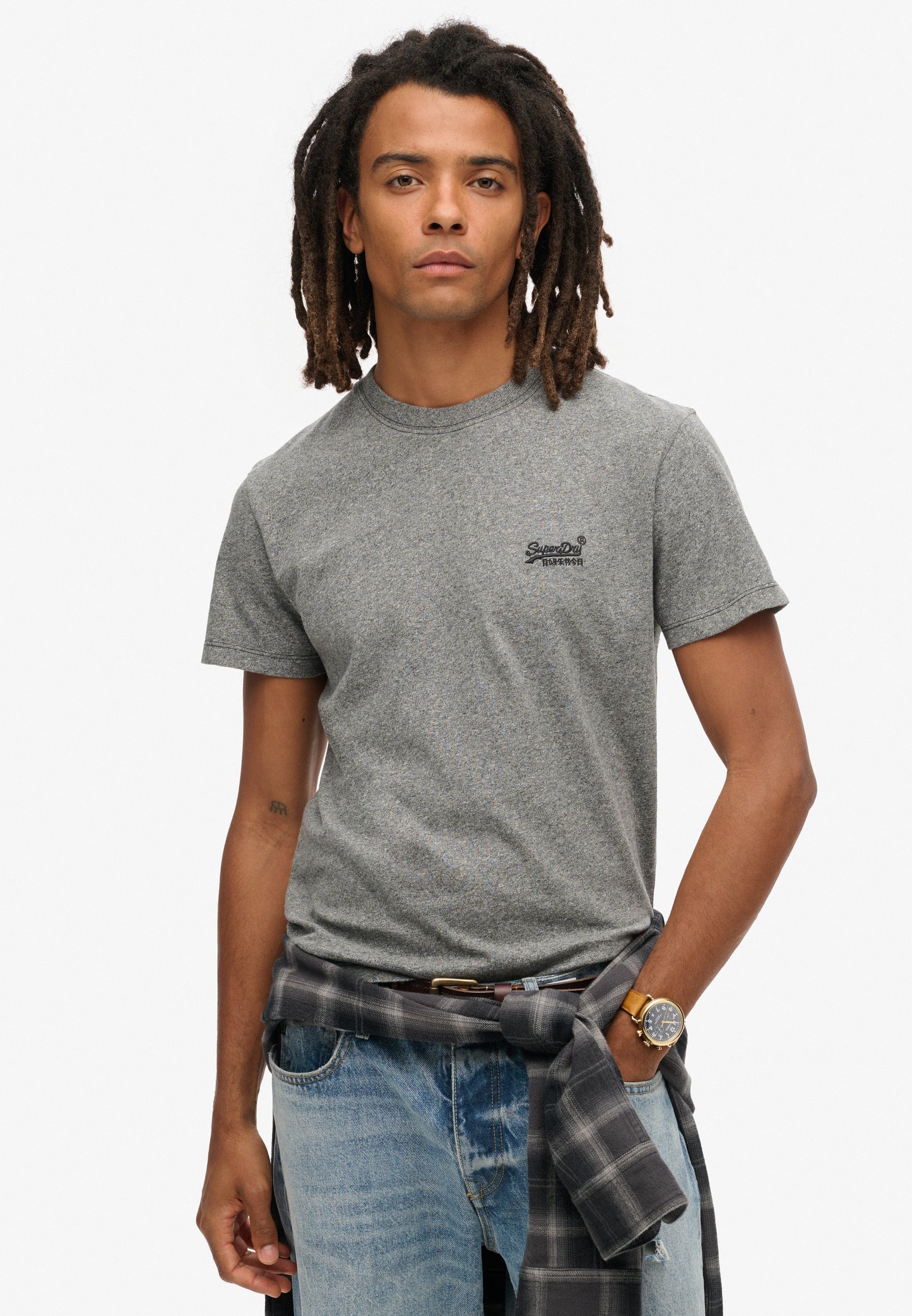 Essential Logo Emb T-Shirt (2)