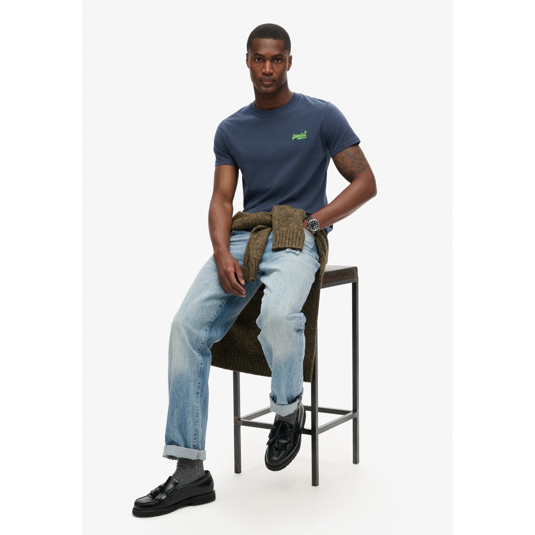 Multi Essential Logo Embroidered T-Shirt (2)