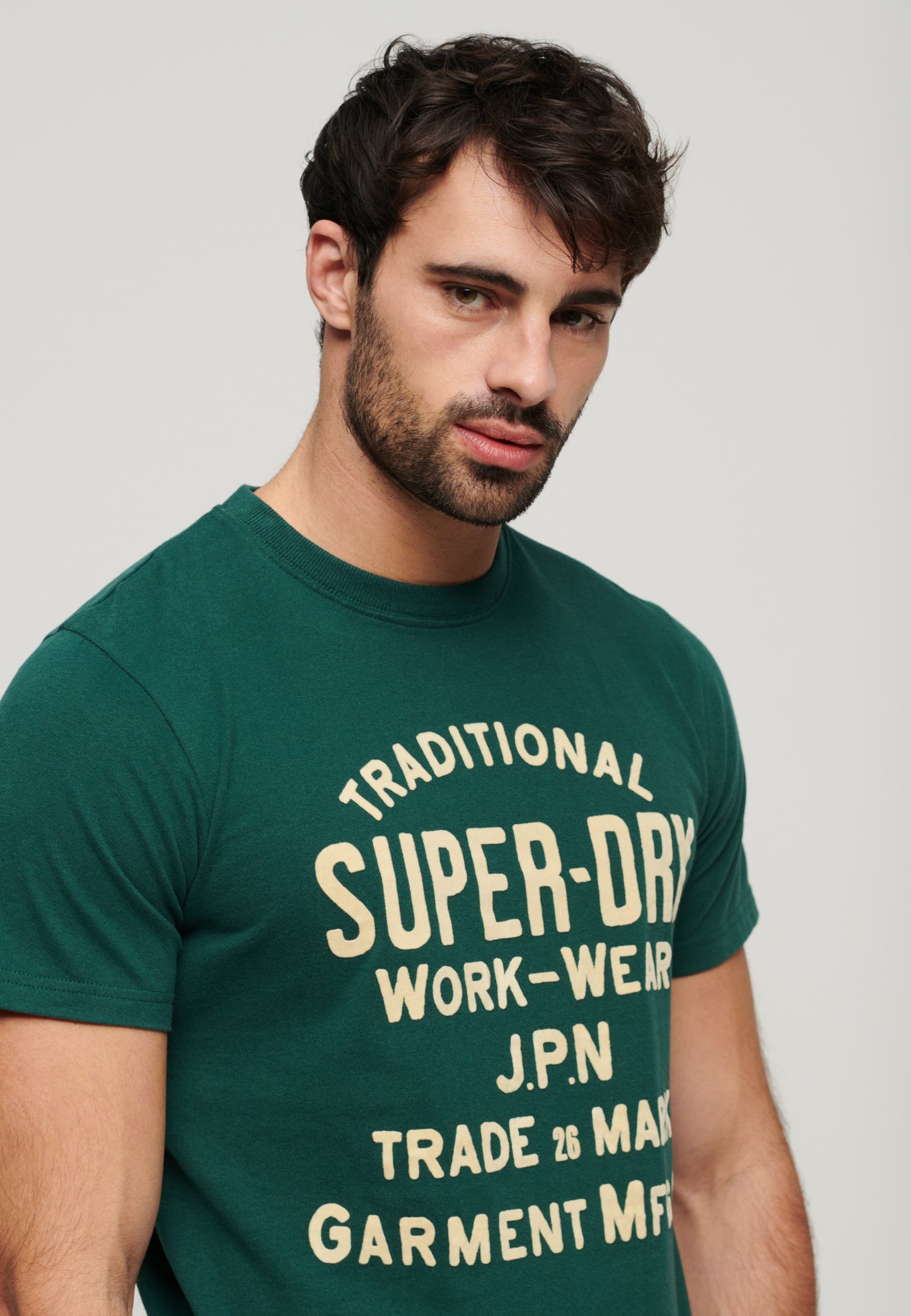 Workwear Flock Graphic T-Shirt (1)