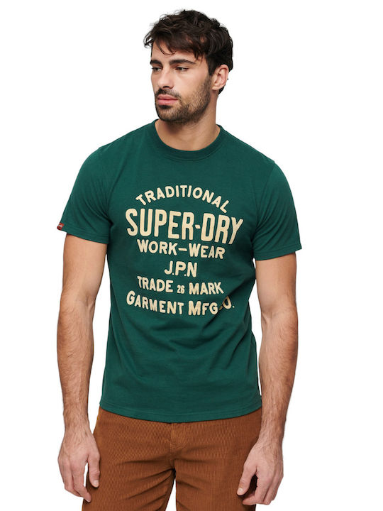 Workwear Flock Graphic T-Shirt (2)