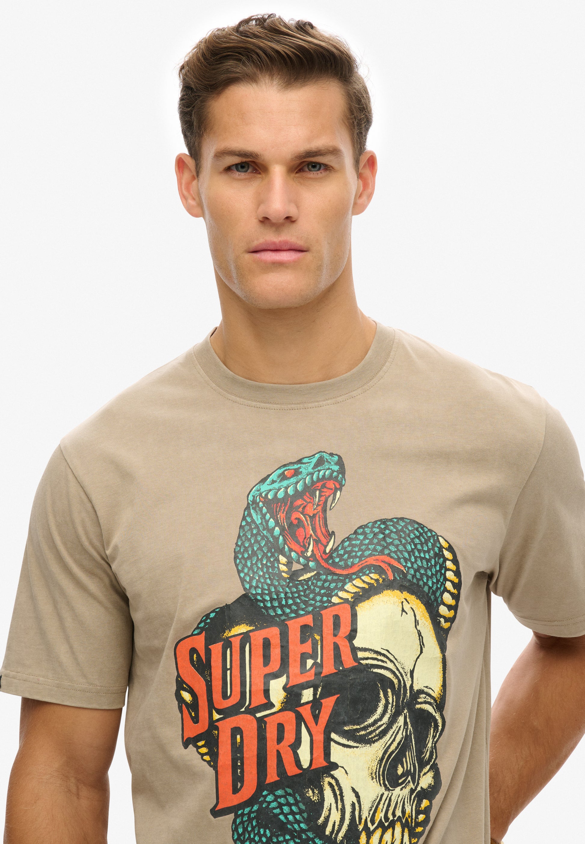 Biker Rock Graphic Loose T-Shirt (1)