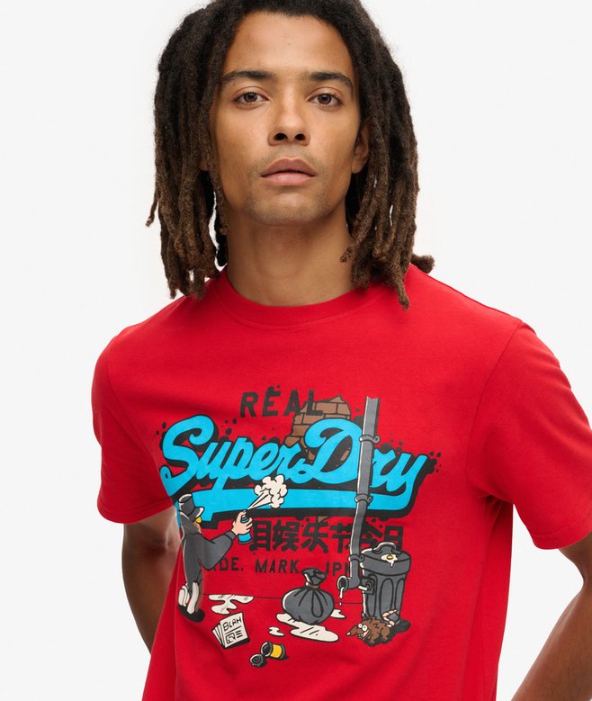 Gasoline Graphic Relaxed T-Shirt (1)