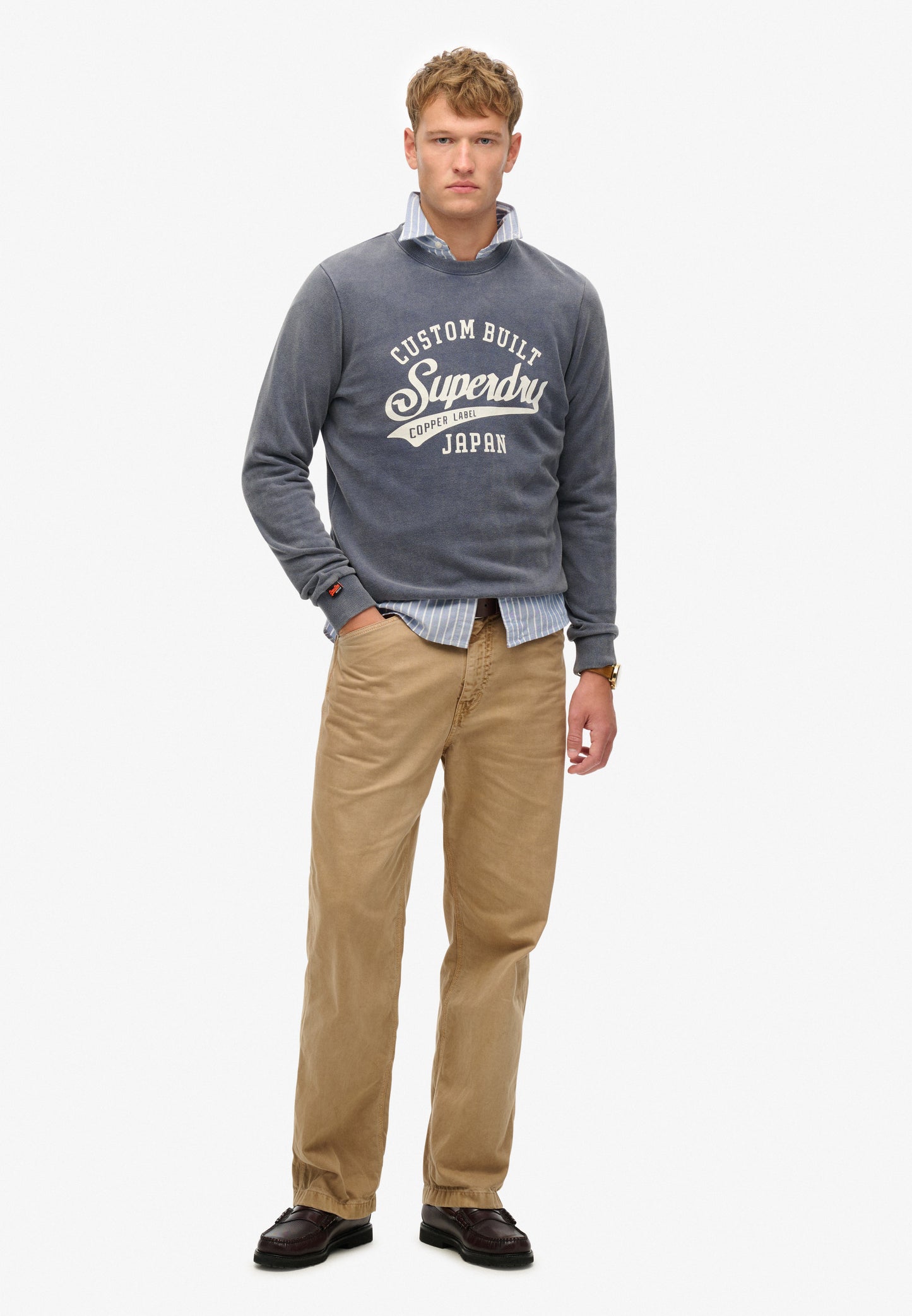 Vintage Wash Relaxed Crew (2)