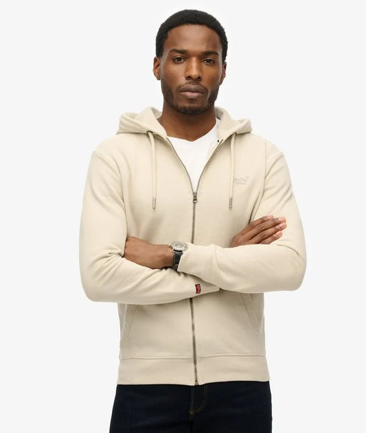 Essential Logo Zip Hoodie