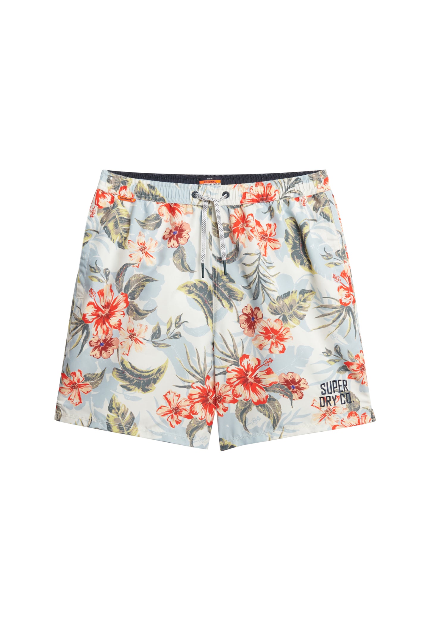 Hawaiian Print 16-Inch Swim Short (6)