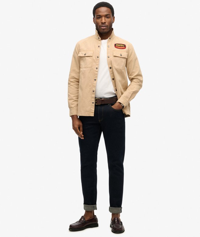 Patched Canvas Overshirt (3)