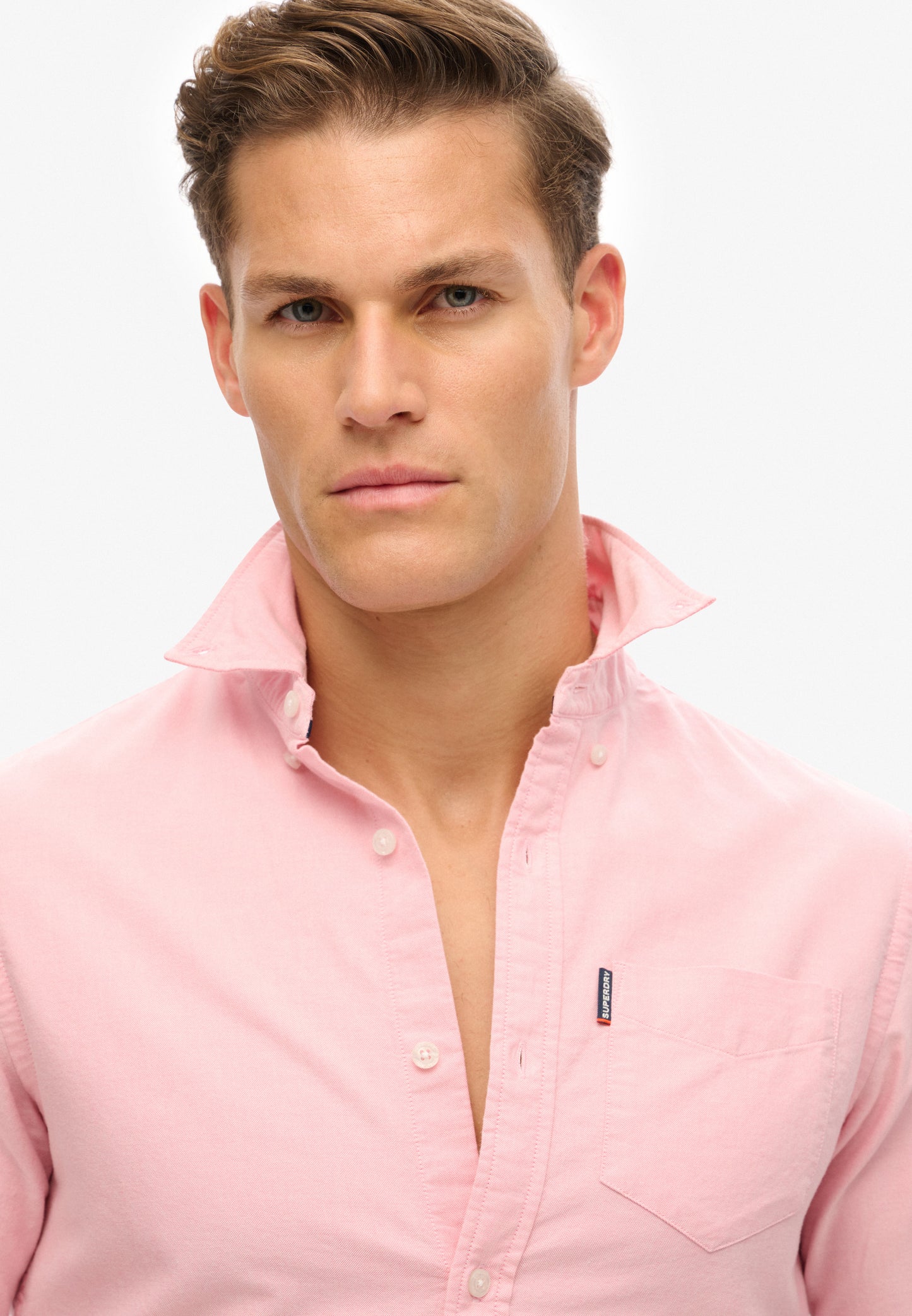 Essentials Long Sleeve Oxford Shirt (2)