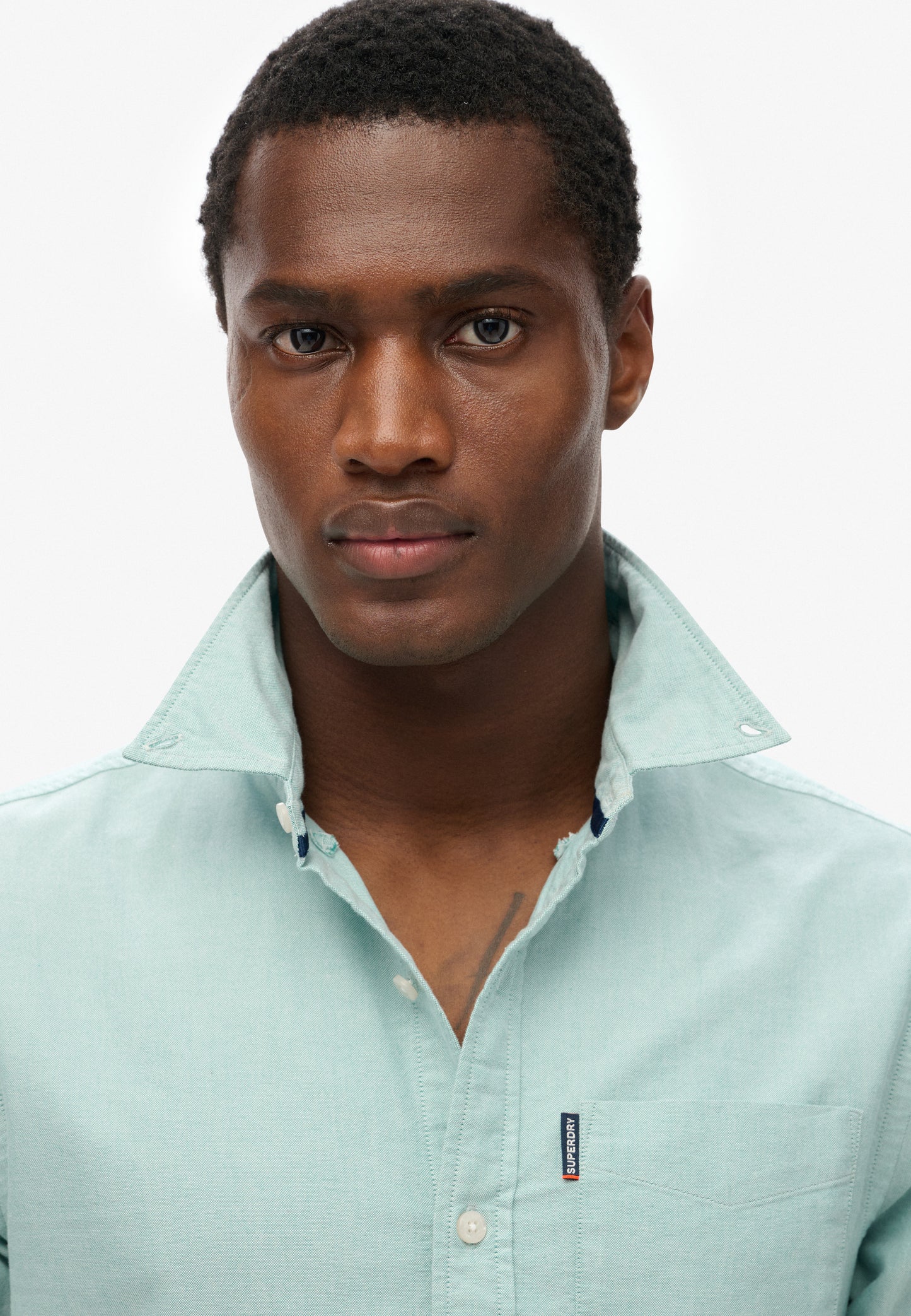 Essentials Long Sleeve Oxford Shirt (2)