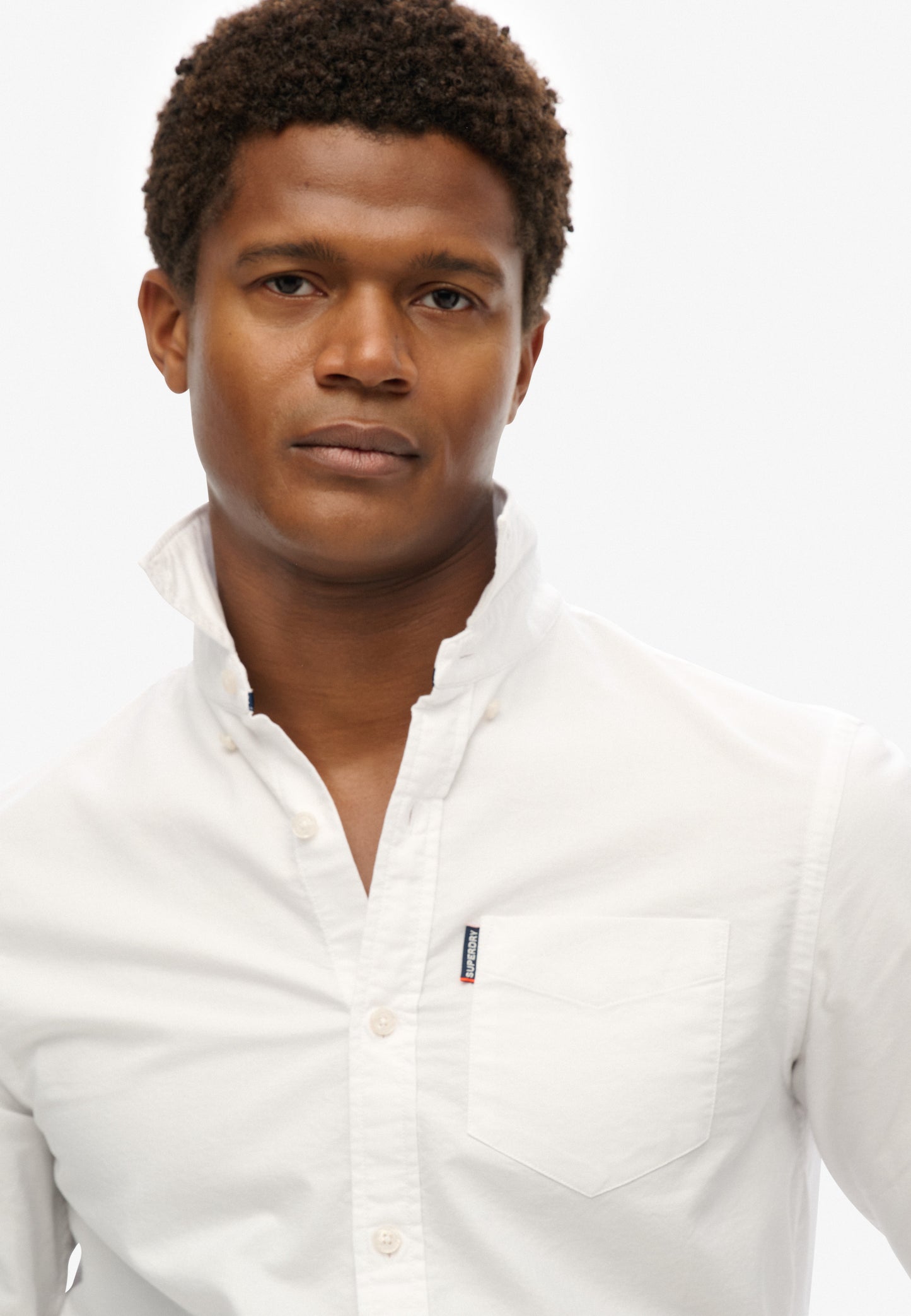 Essentials Long Sleeve Oxford Shirt (2)
