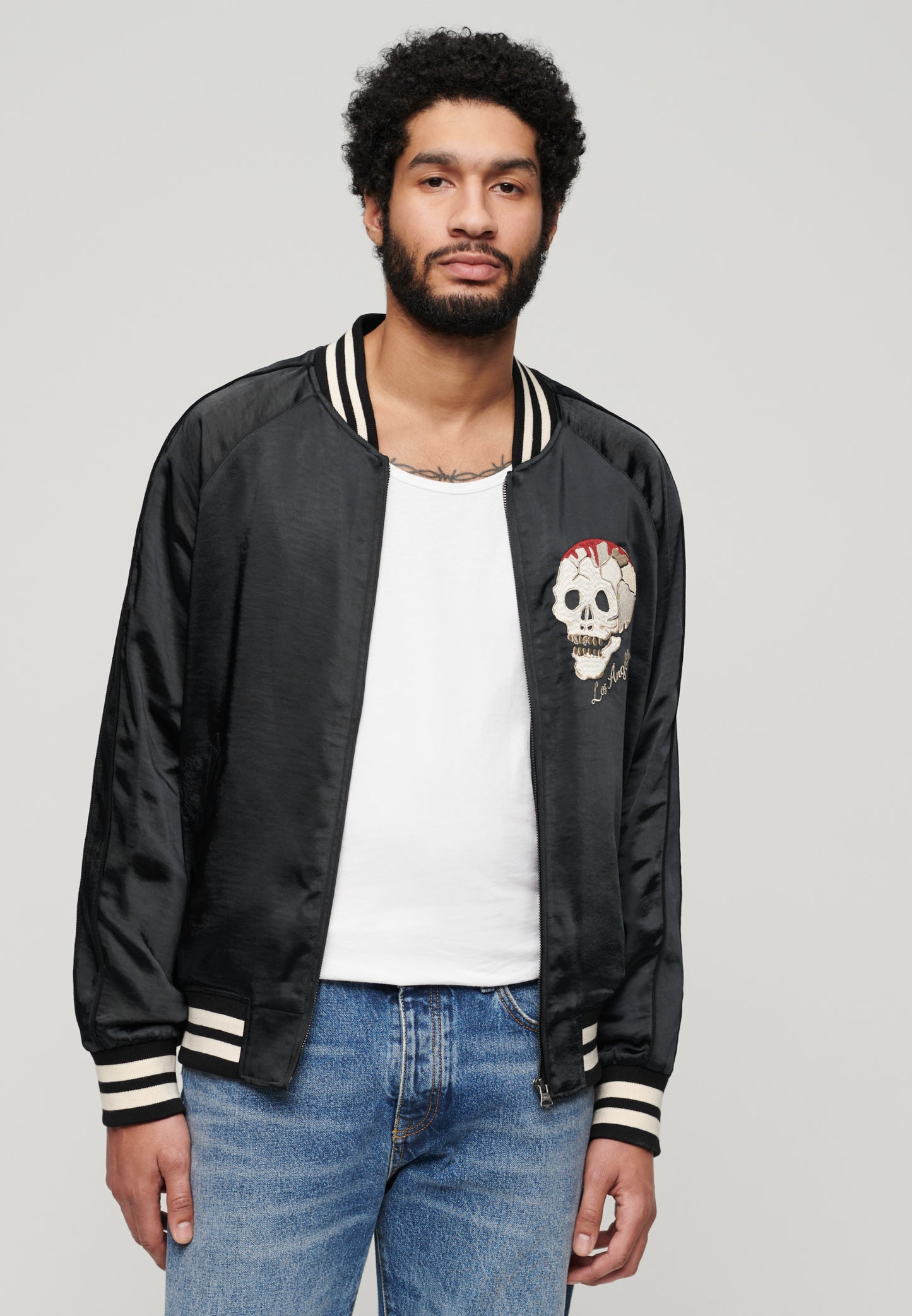 Sukajan Embroidered Bomber Jacket