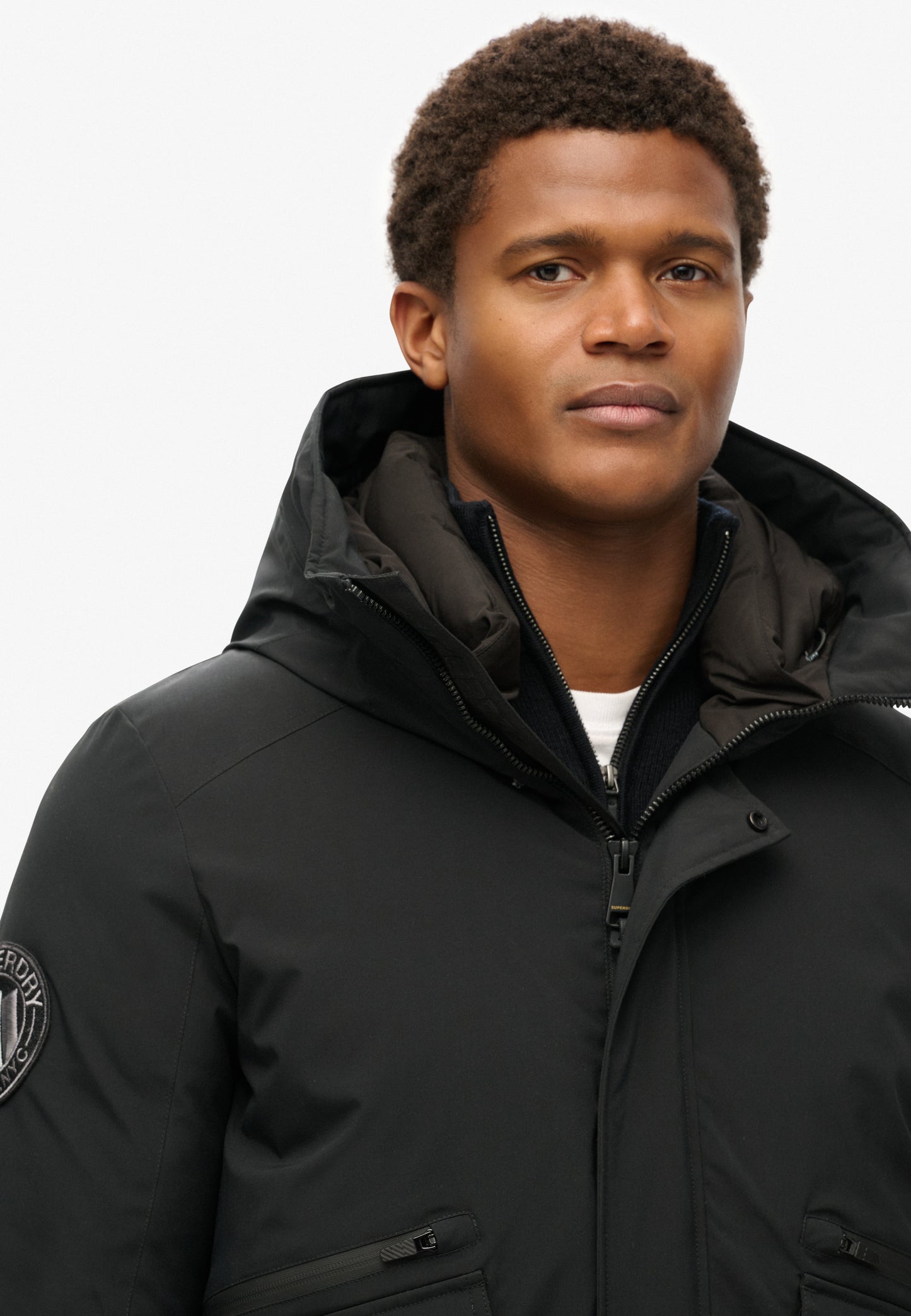 City Padded Bomber Jacket (2)
