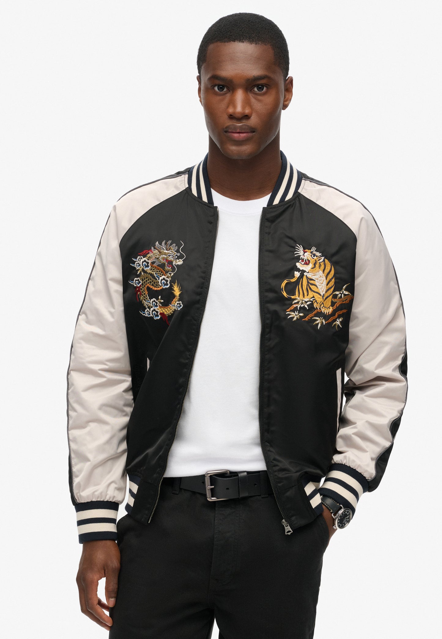 Suikajan Embroidered Bomber (2)