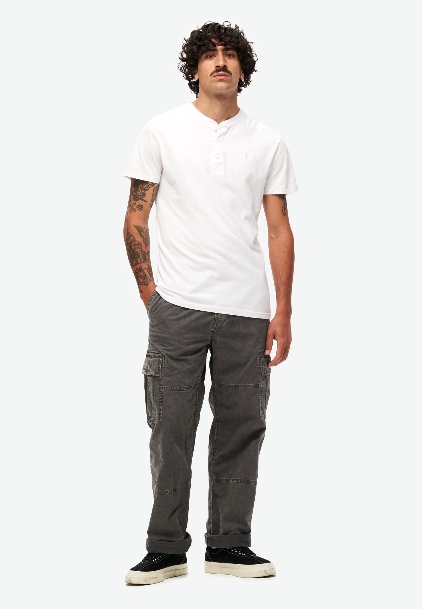 Organic Cotton Baggy Cargo Pants (2)