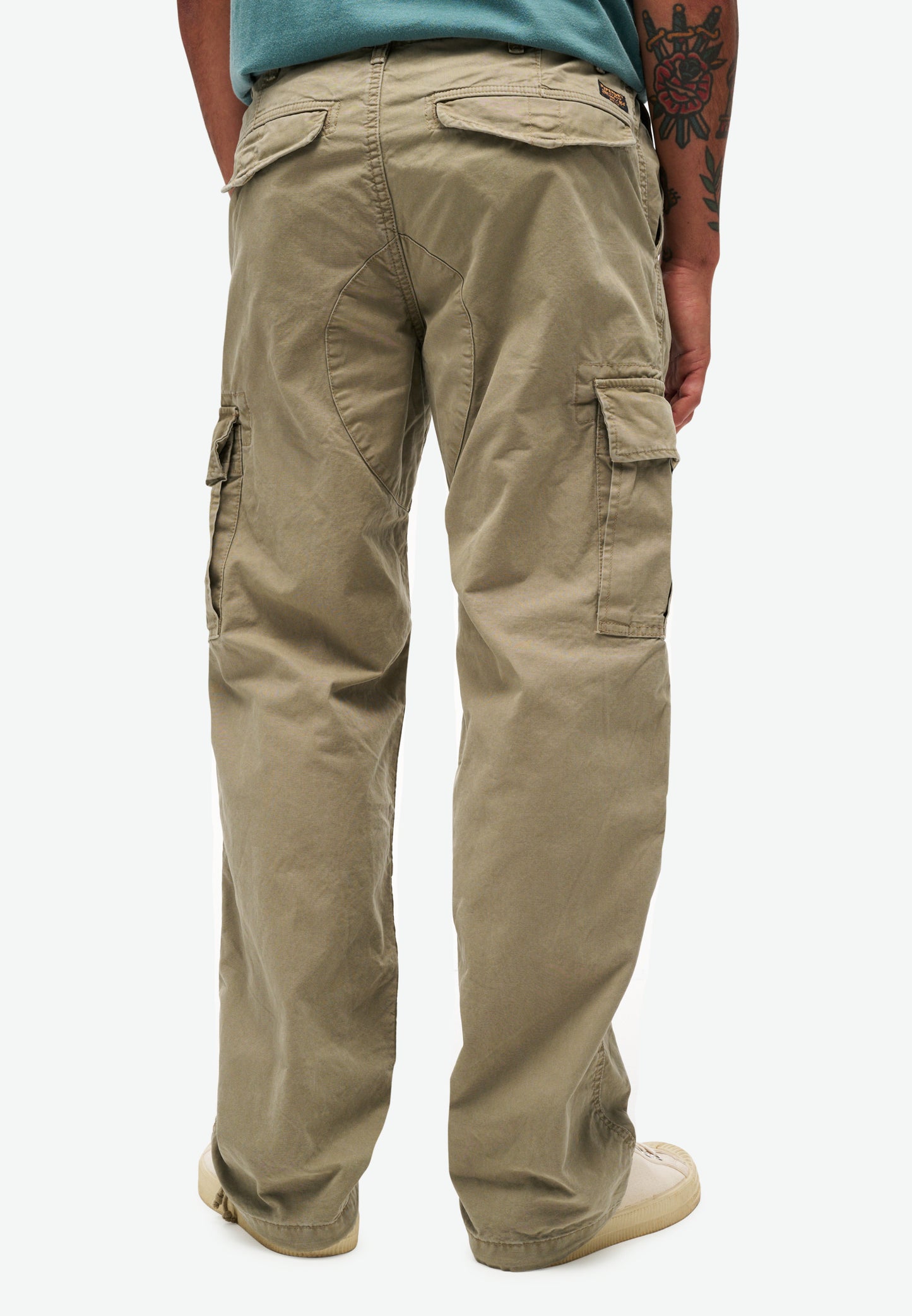 Organic Cotton Baggy Cargo Pants (1)