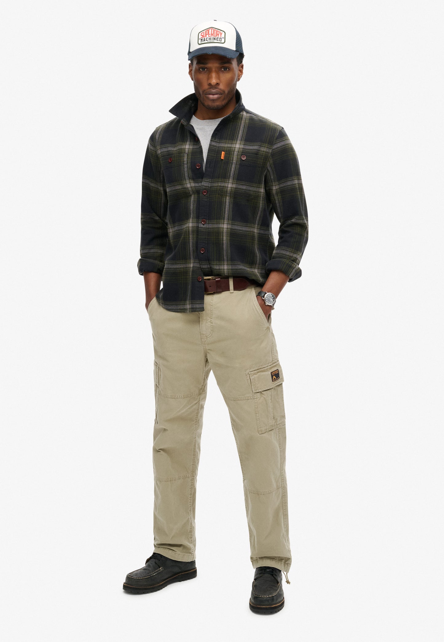 Organic Cotton Baggy Cargo Pants (2)