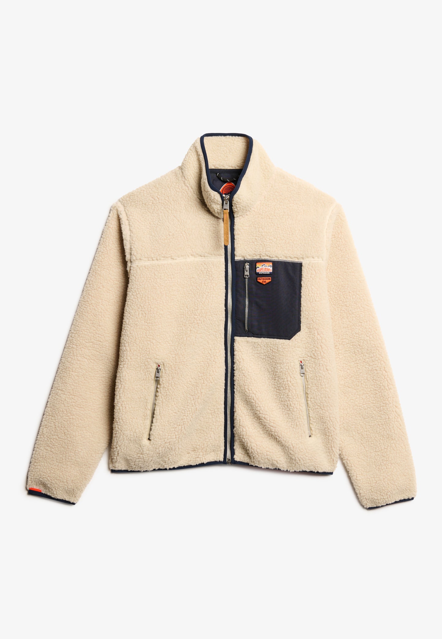 Vintage Retro Borg Fleece Jacket (8)