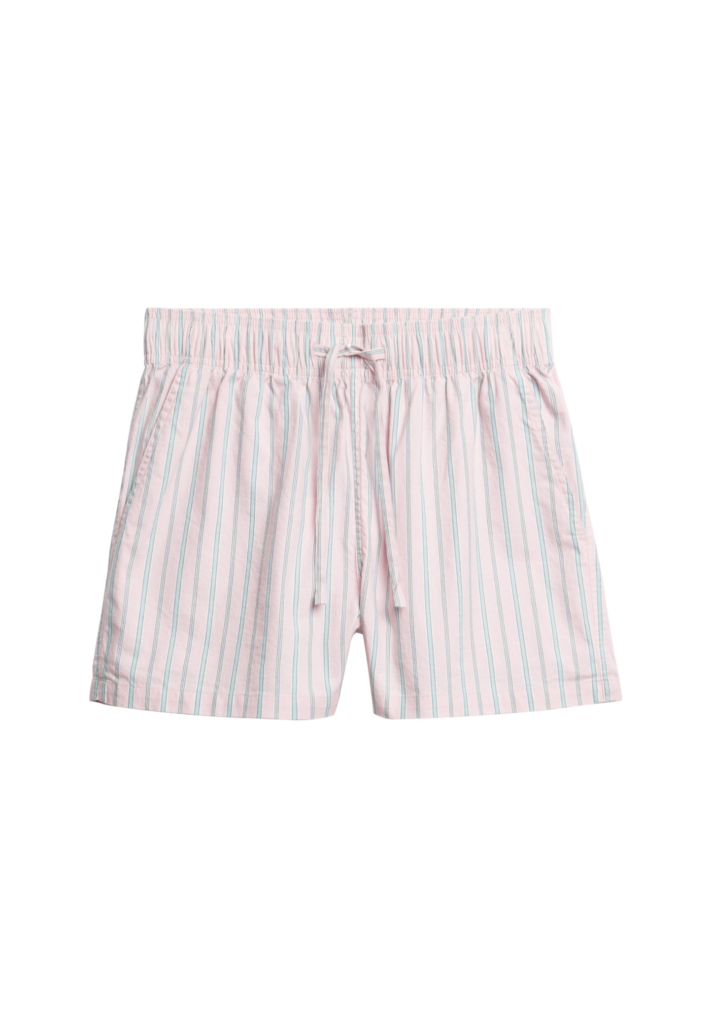 Organic Cotton Stripe Elasticated Shorts (6)