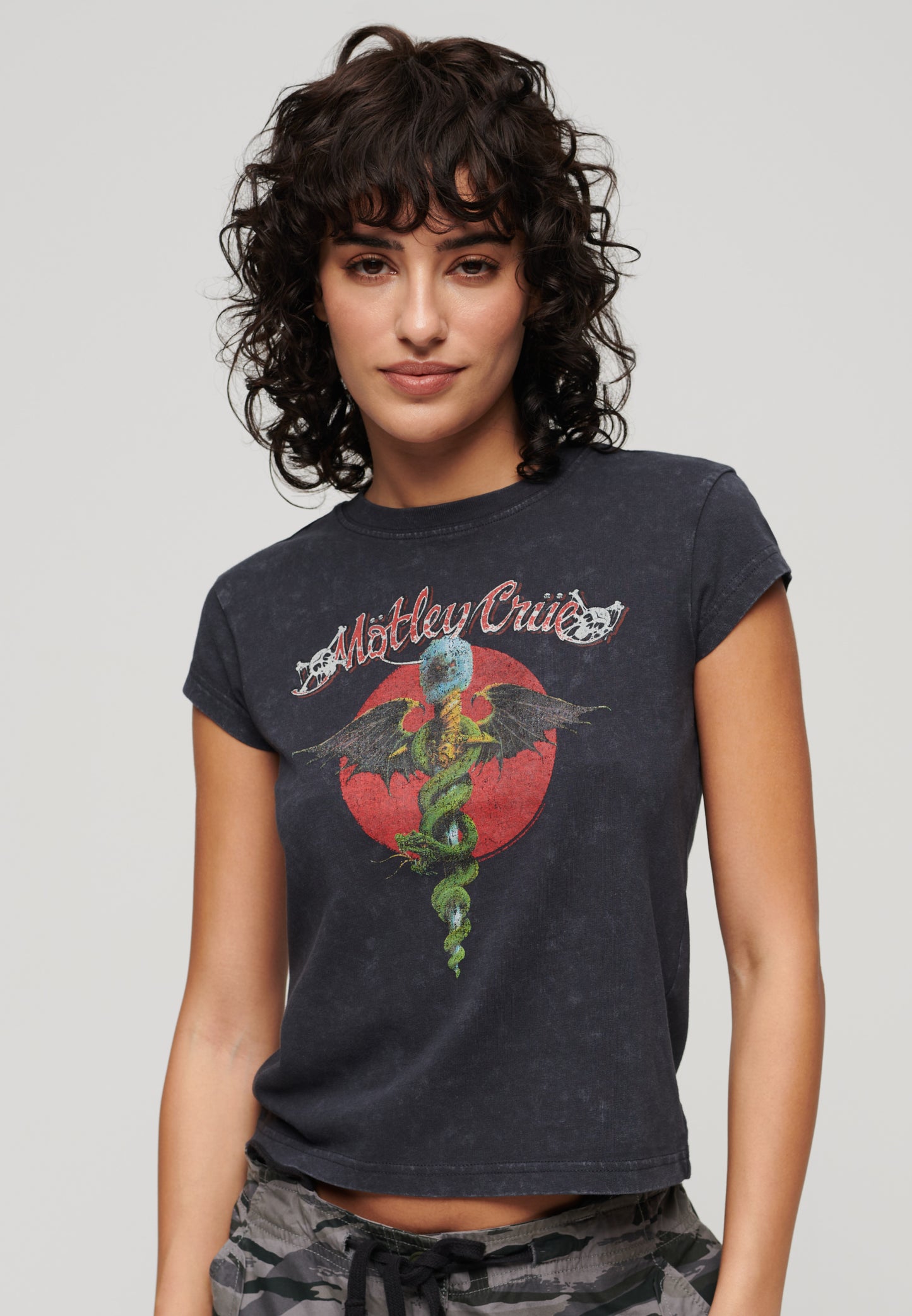 Motley Crue Cap Sleeve T-Shirt