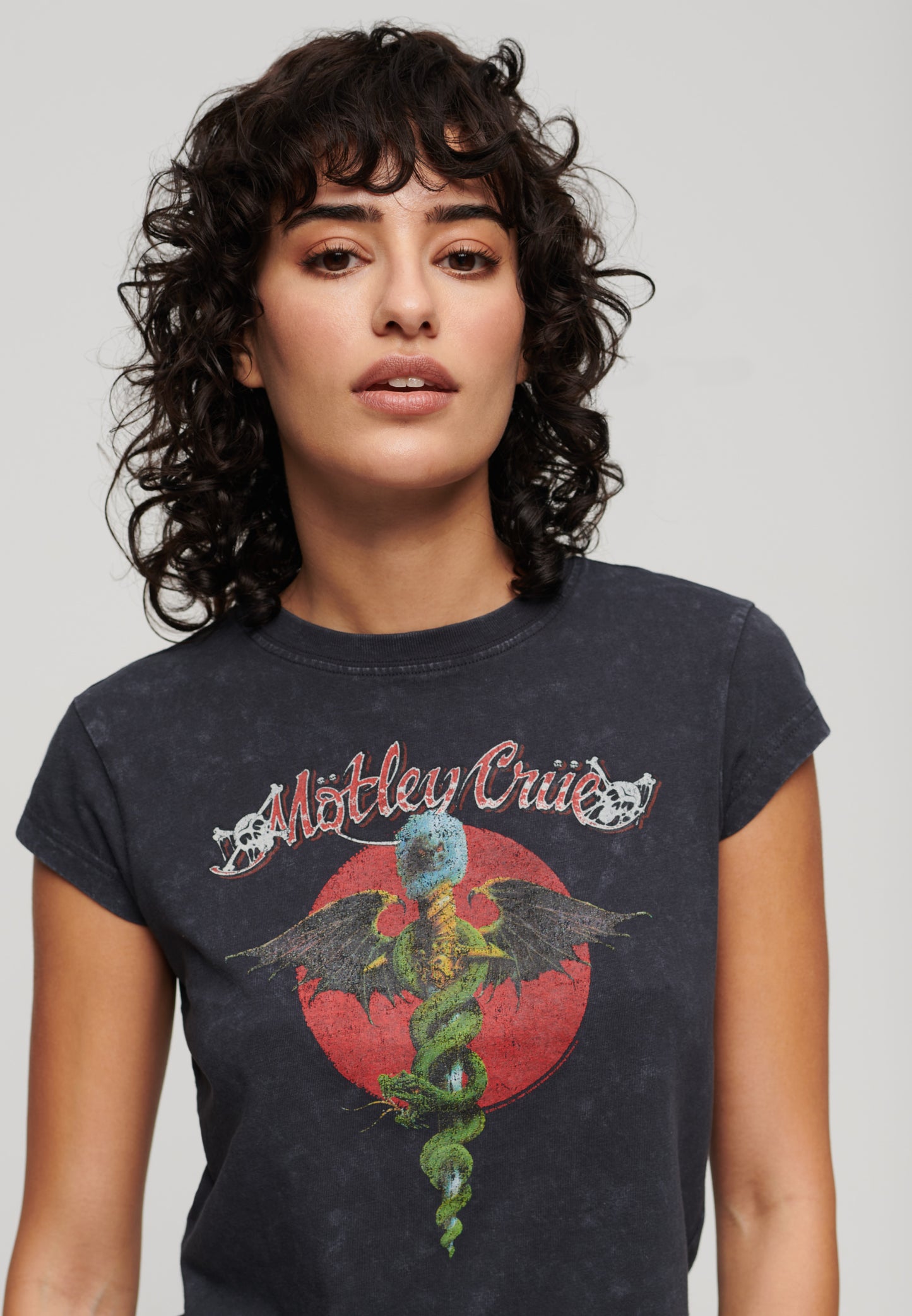 Motley Crue Cap Sleeve T-Shirt (1)