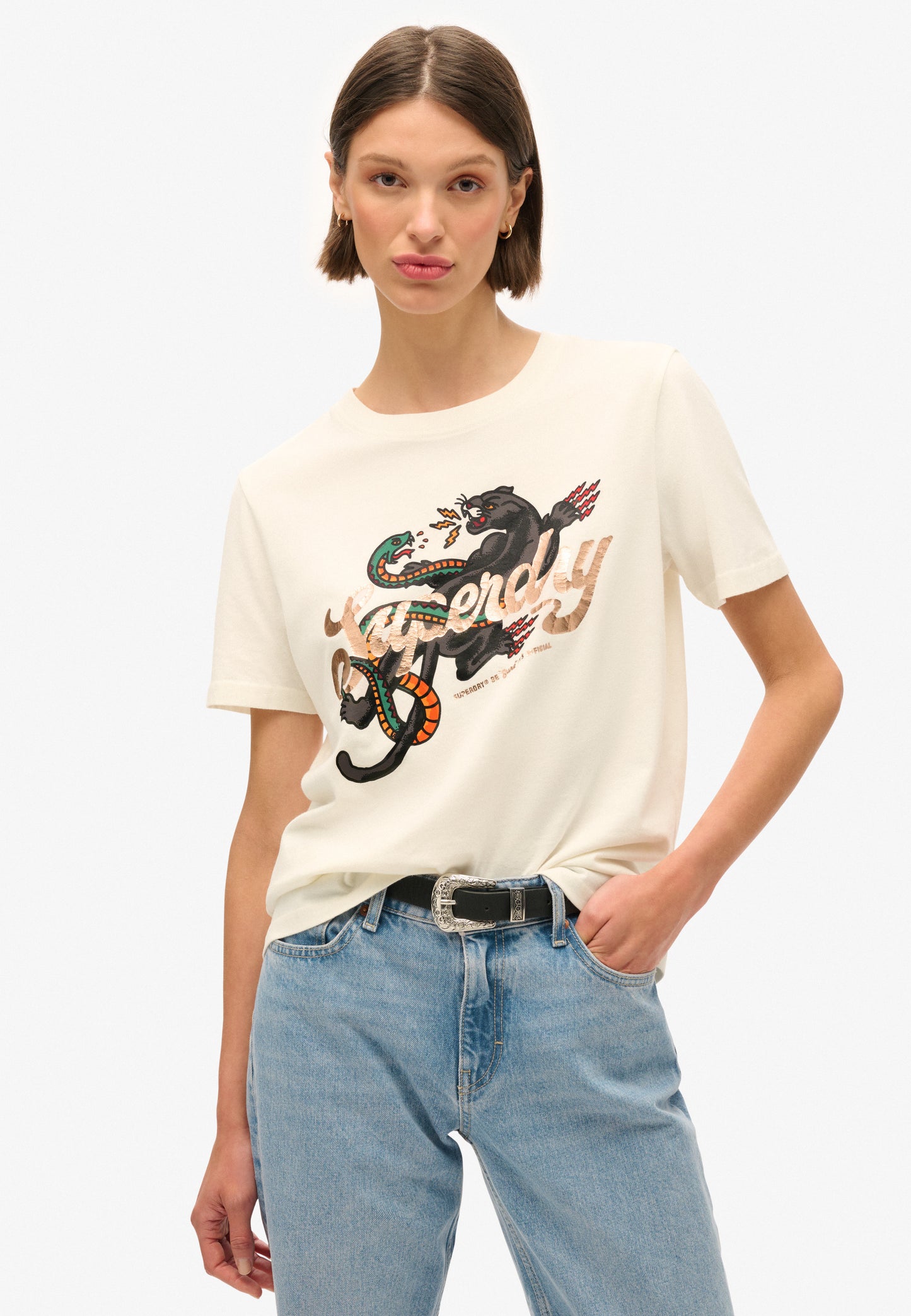 Tattoo Script Relaxed Tshirt