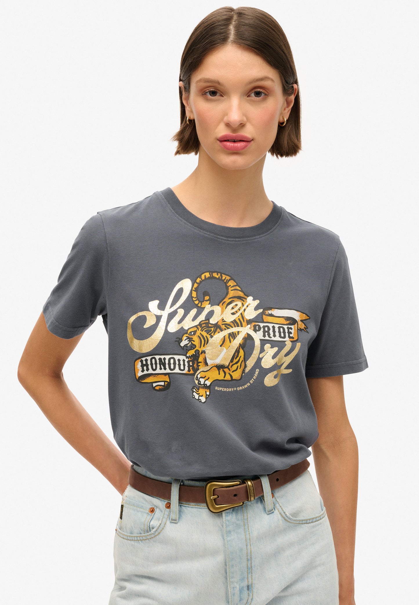 Tattoo Script Relaxed Tshirt
