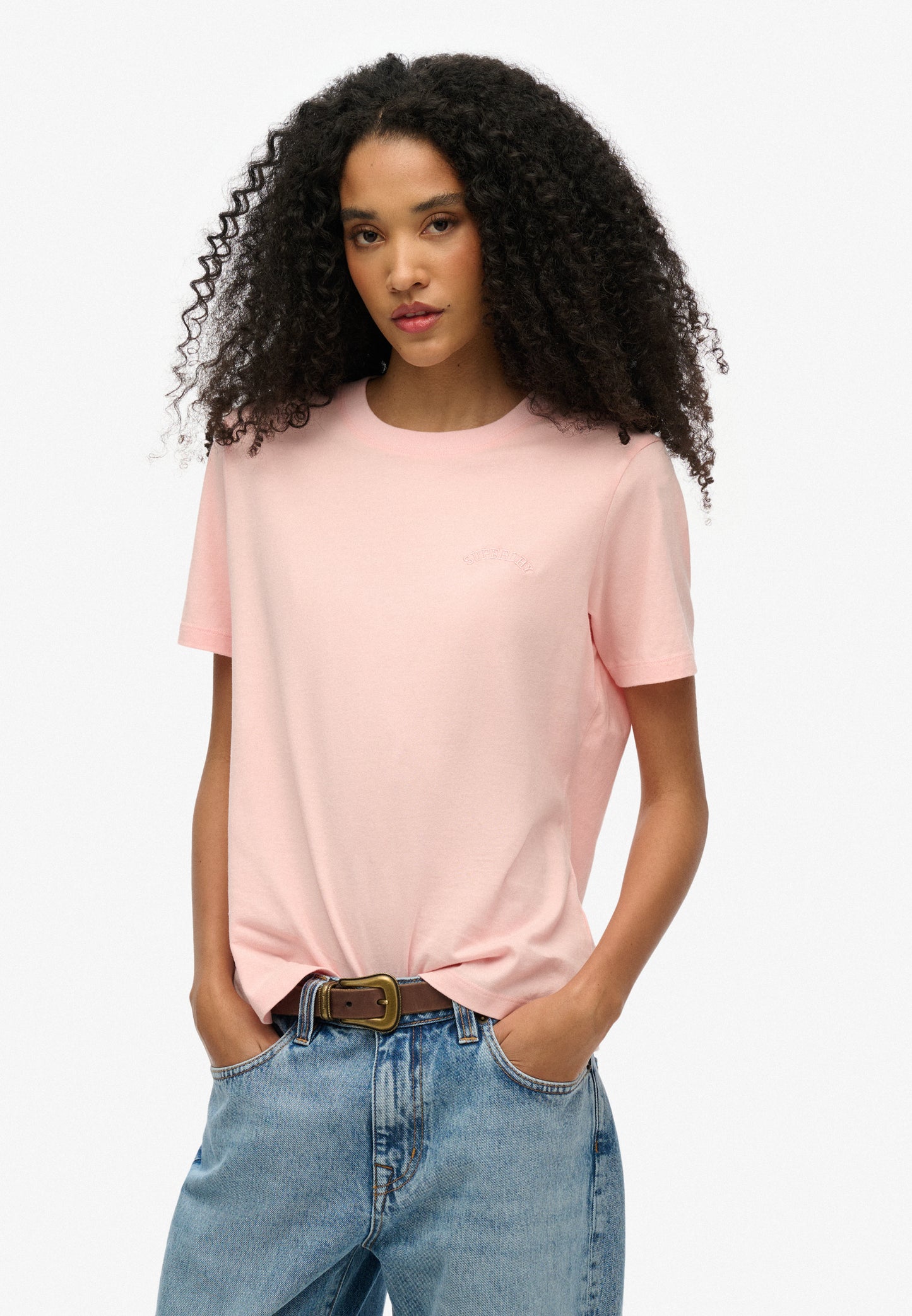 Essential Logo Embroidered T-Shirt