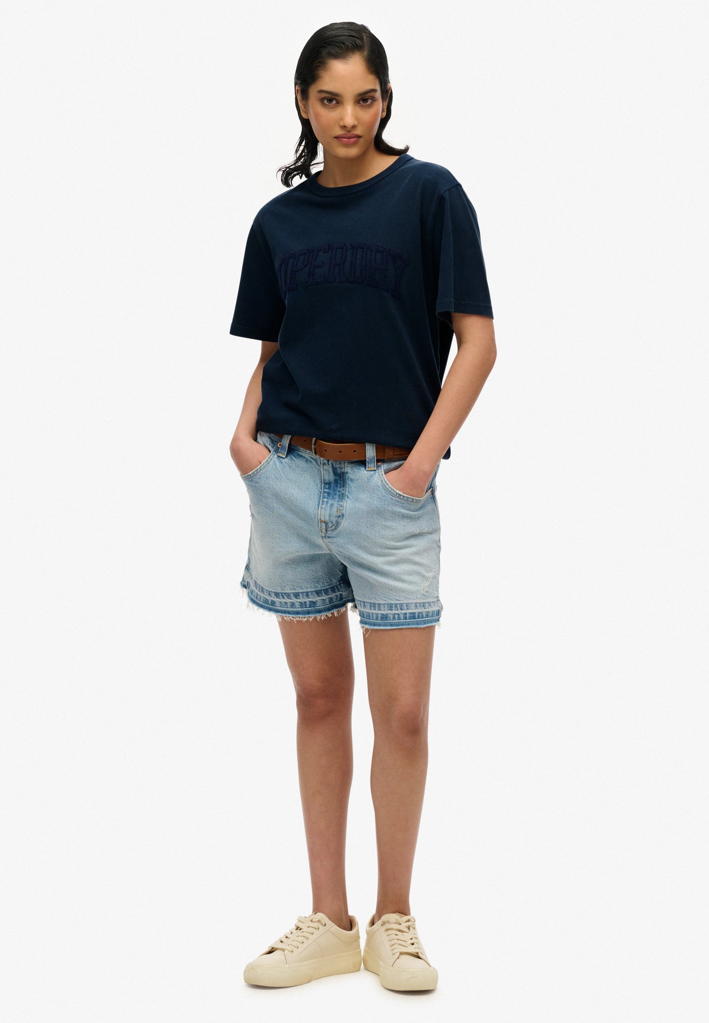 Women's oversized T-shirt Superdry Athletic Tonal (1)