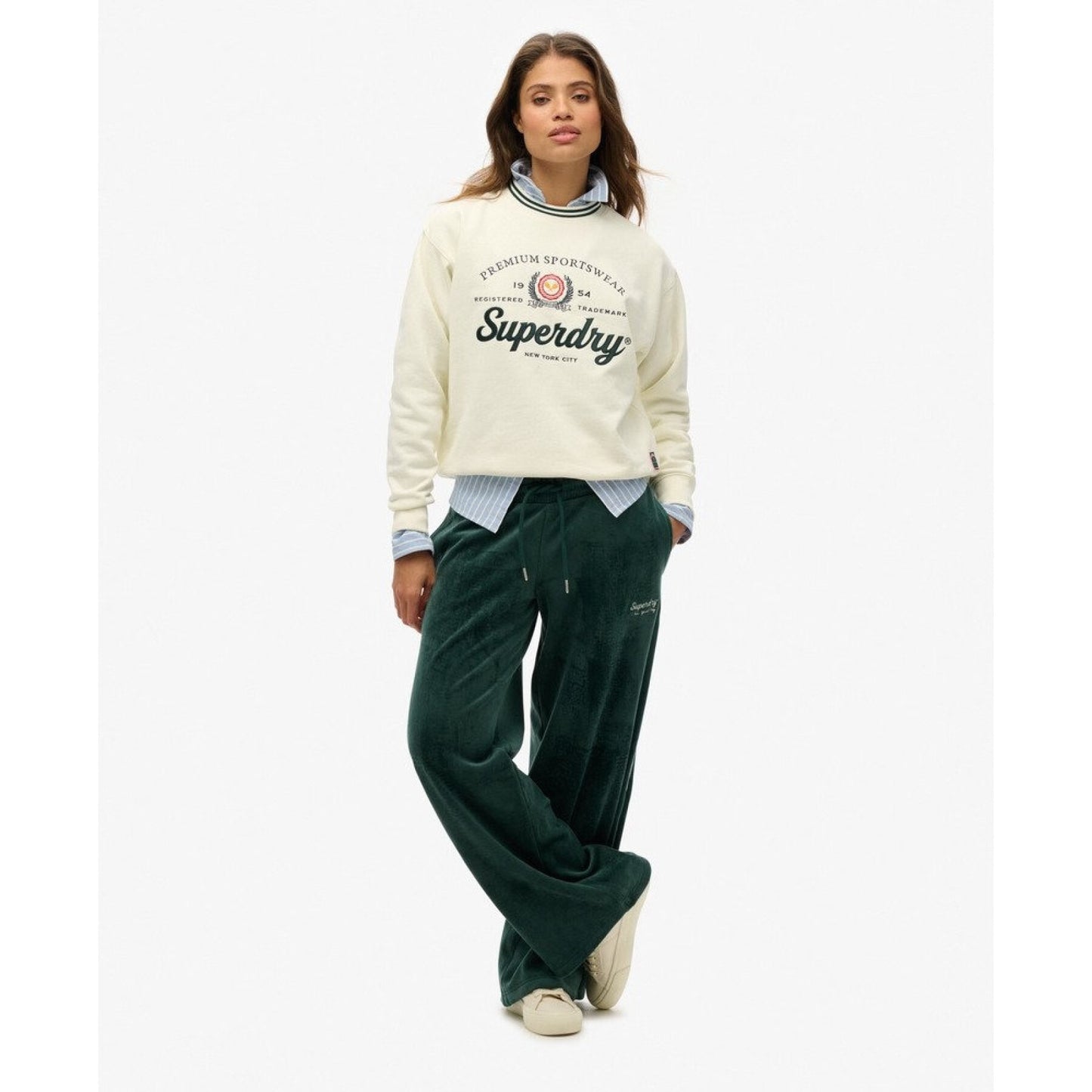 Country Club Loose Crew Sweatshirt (1)