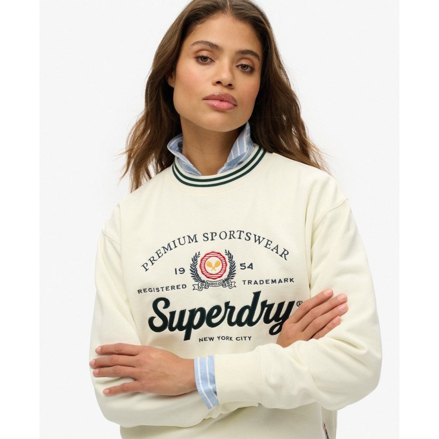 Country Club Loose Crew Sweatshirt (3)