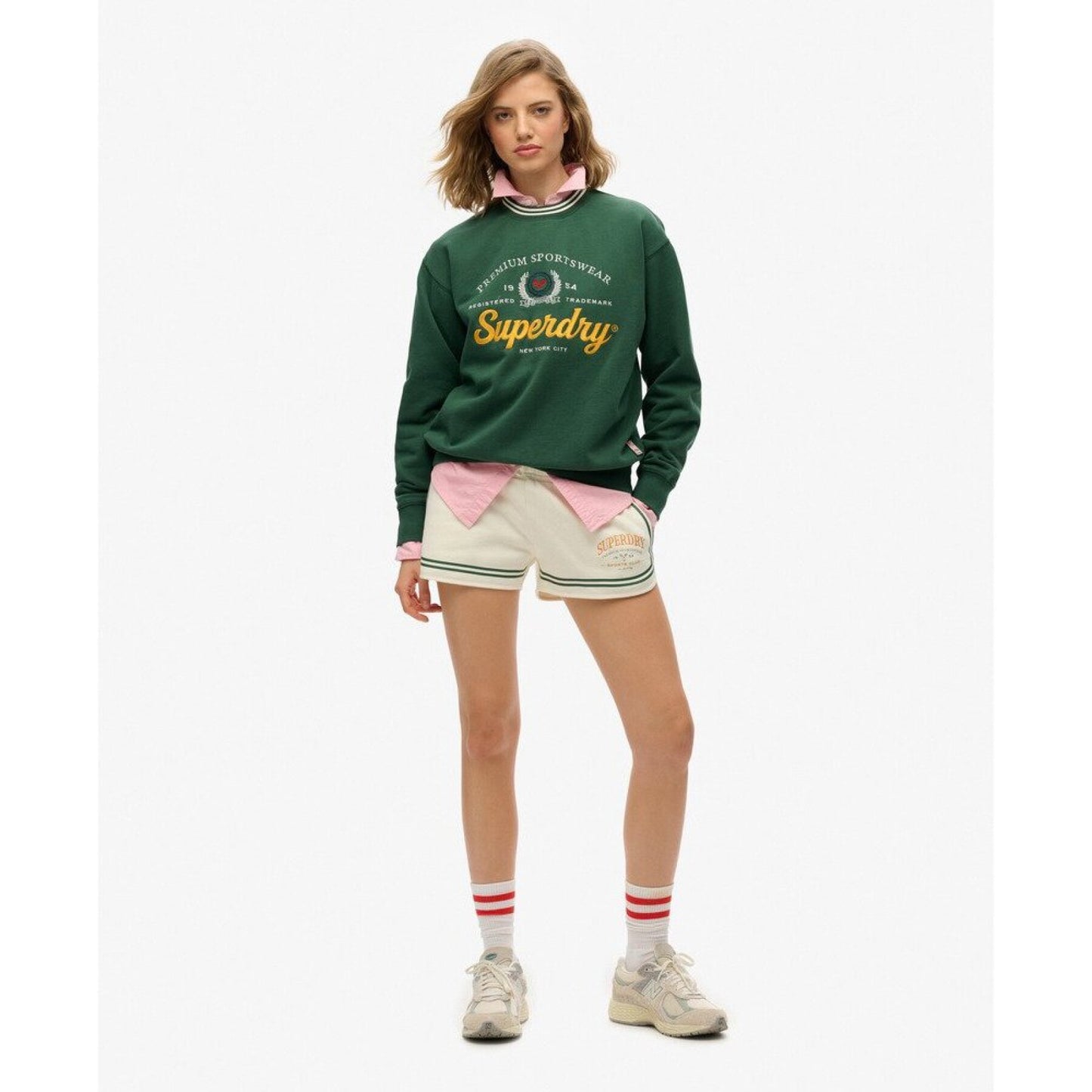 Country Club Loose Crew Sweatshirt (1)