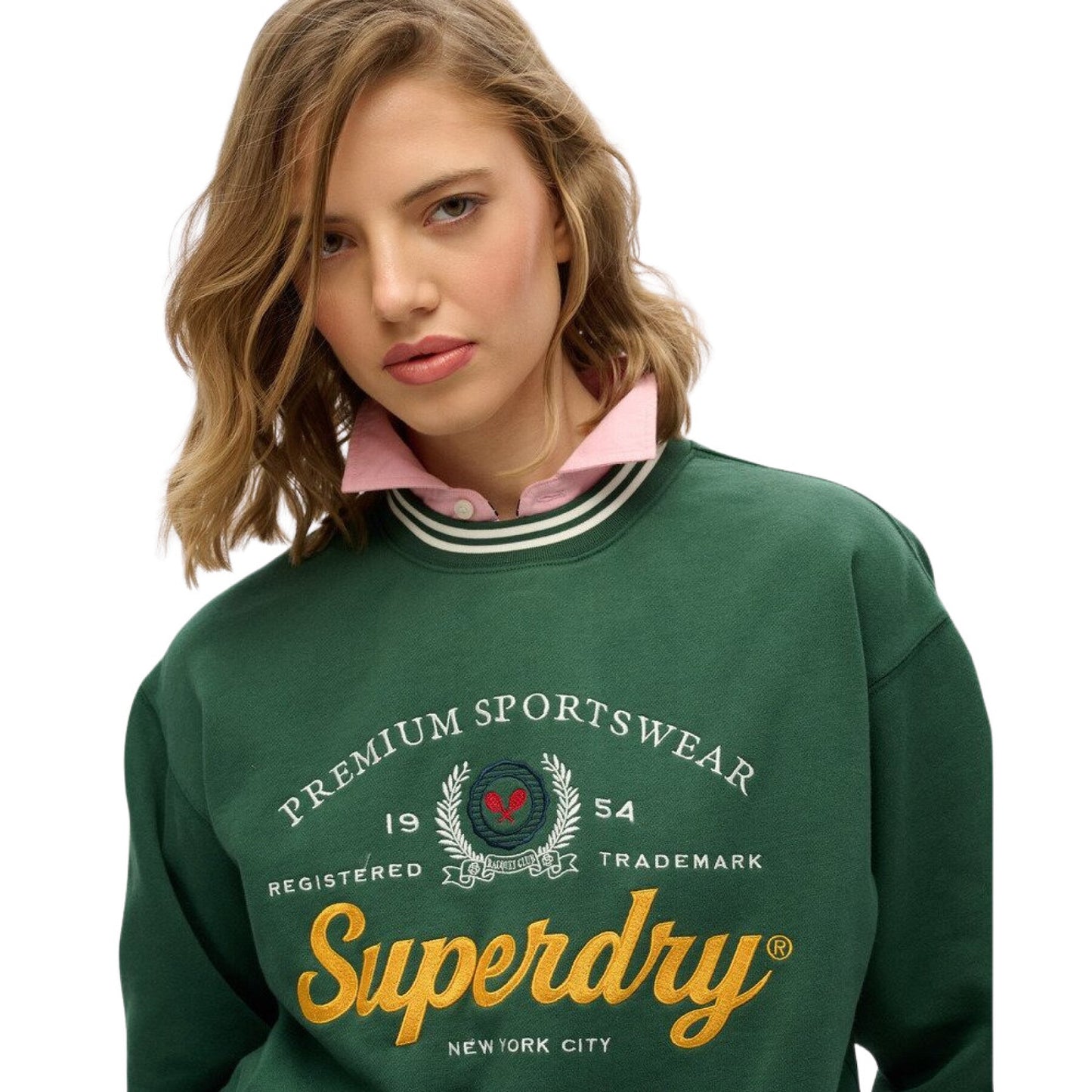 Country Club Loose Crew Sweatshirt (3)