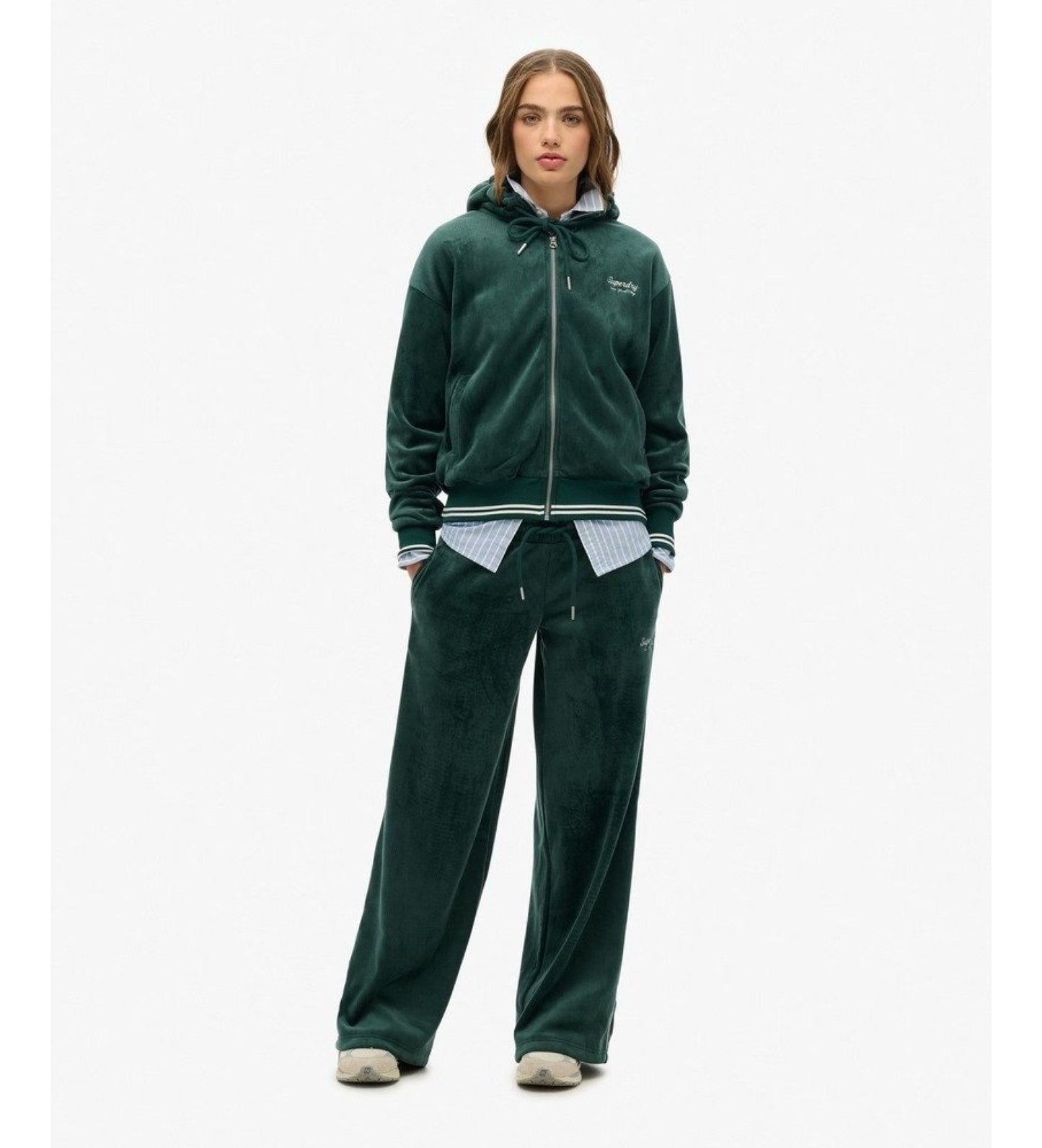 Country Club Velour Zip Hoodie (2)