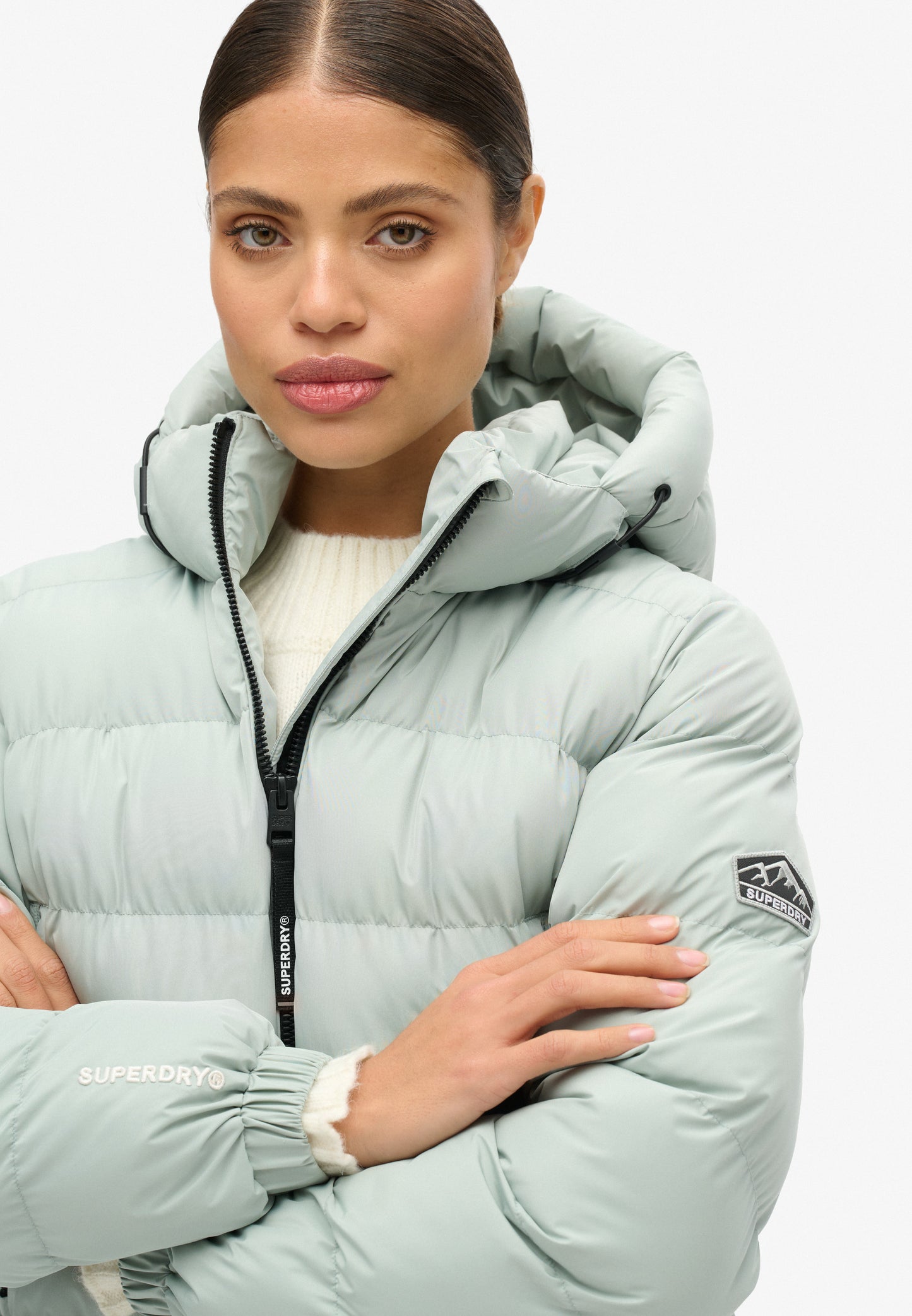 Hooded Sports Puffer Jacket (2)