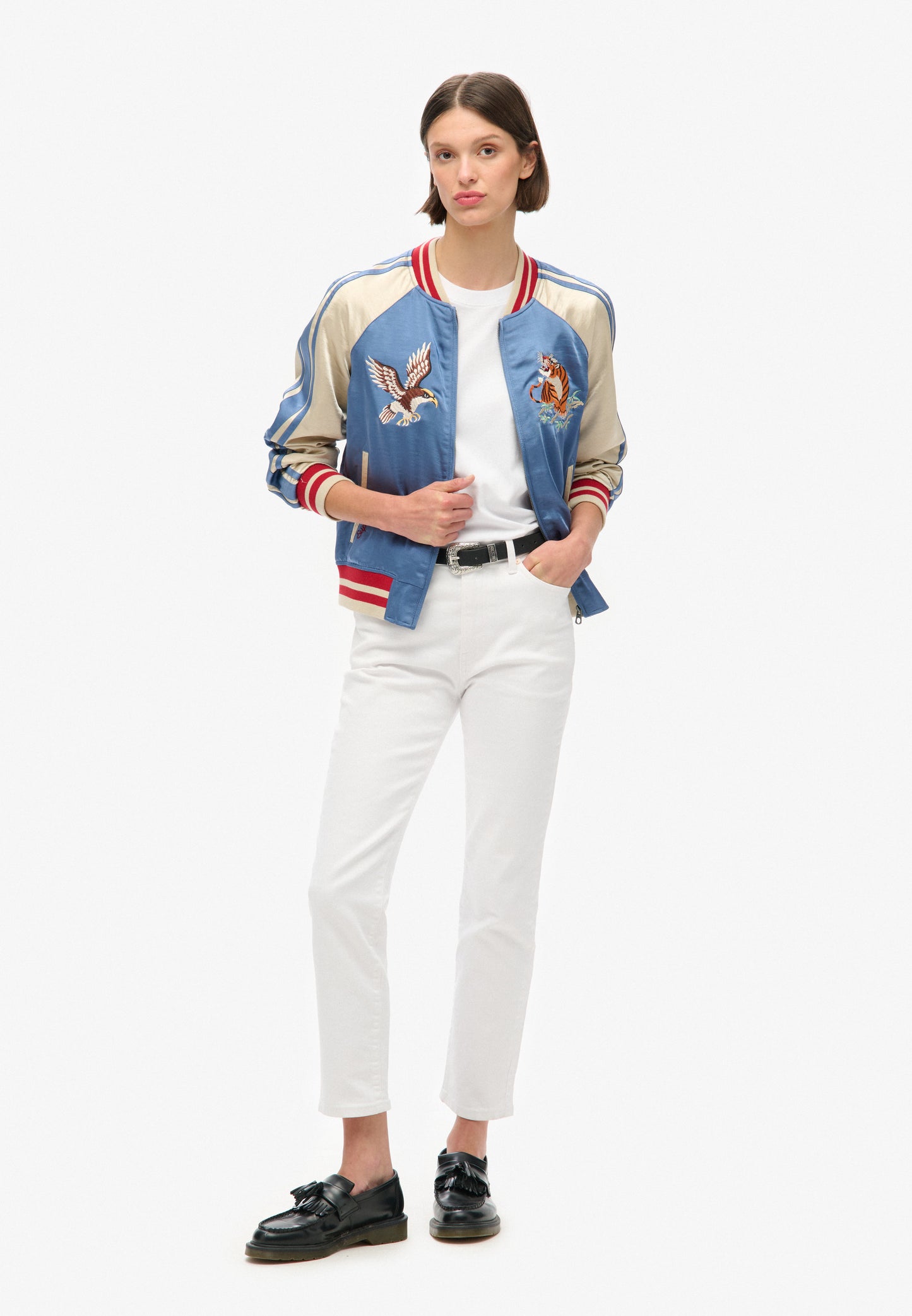 Suikajan Embroidered Bomber (1)