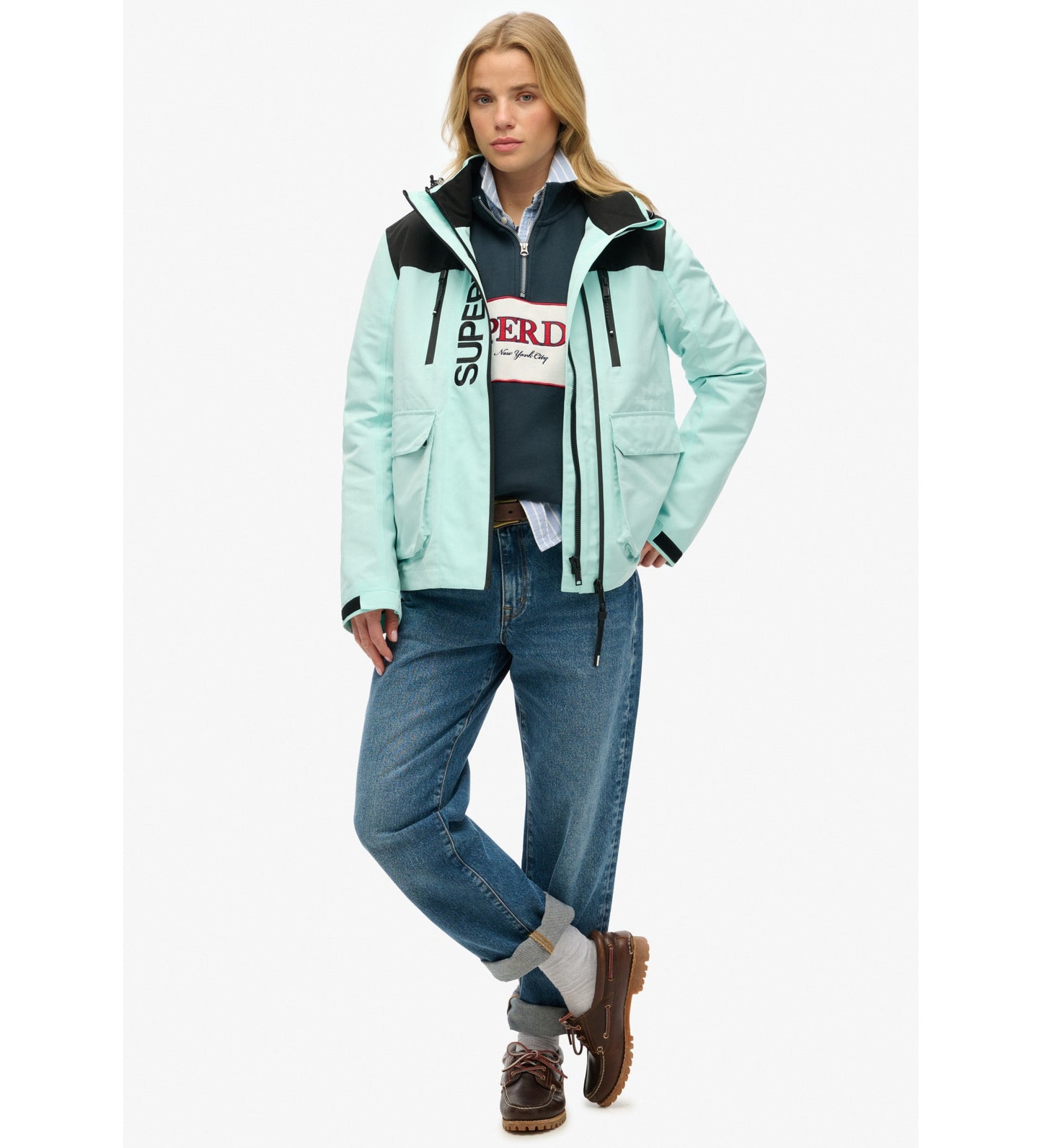 Colour Block Ultimate Windbreaker Jacket (2)