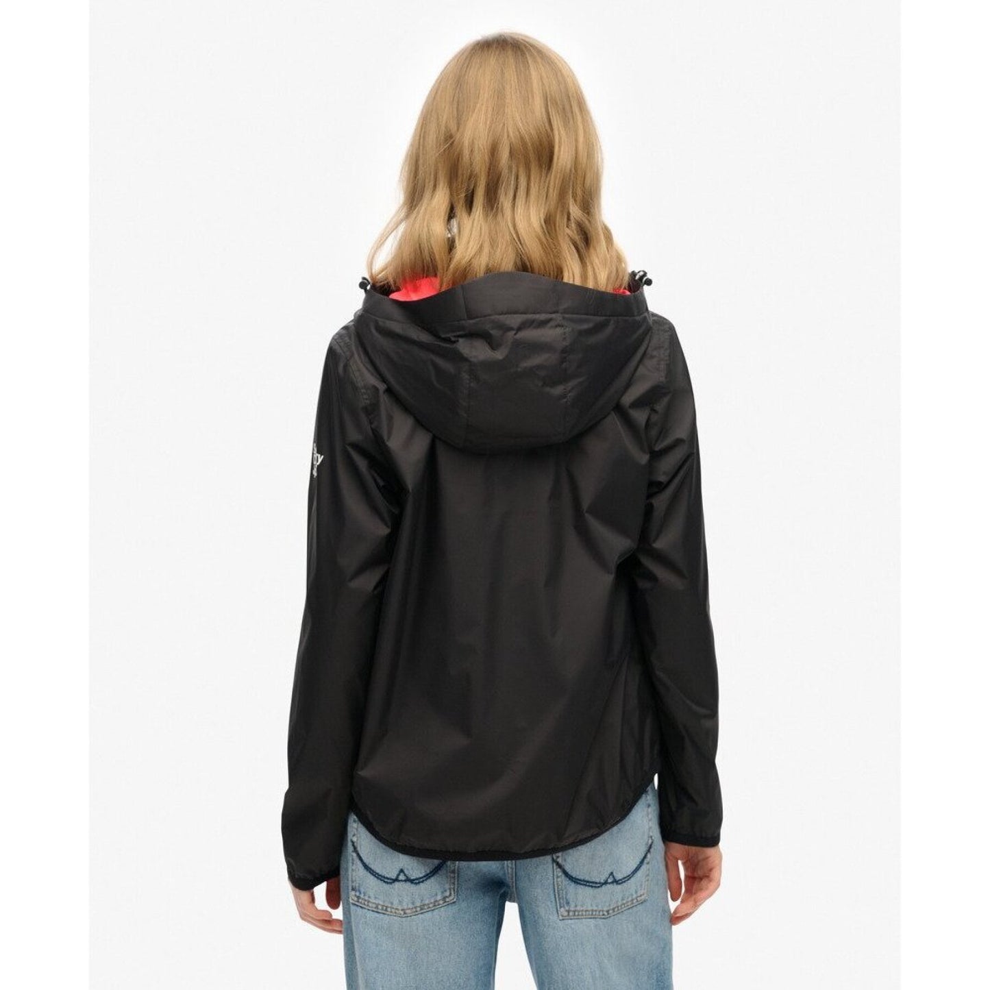 Hooded Logo Windbreaker Jacket (2)