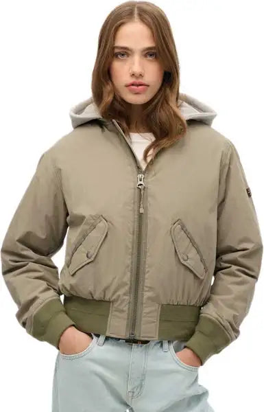 Hooded MA1 Bomber Jacket (1)