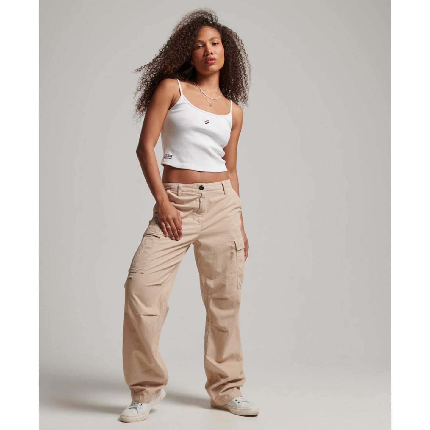 Vintage Low Rise Cargo Trousers (1)
