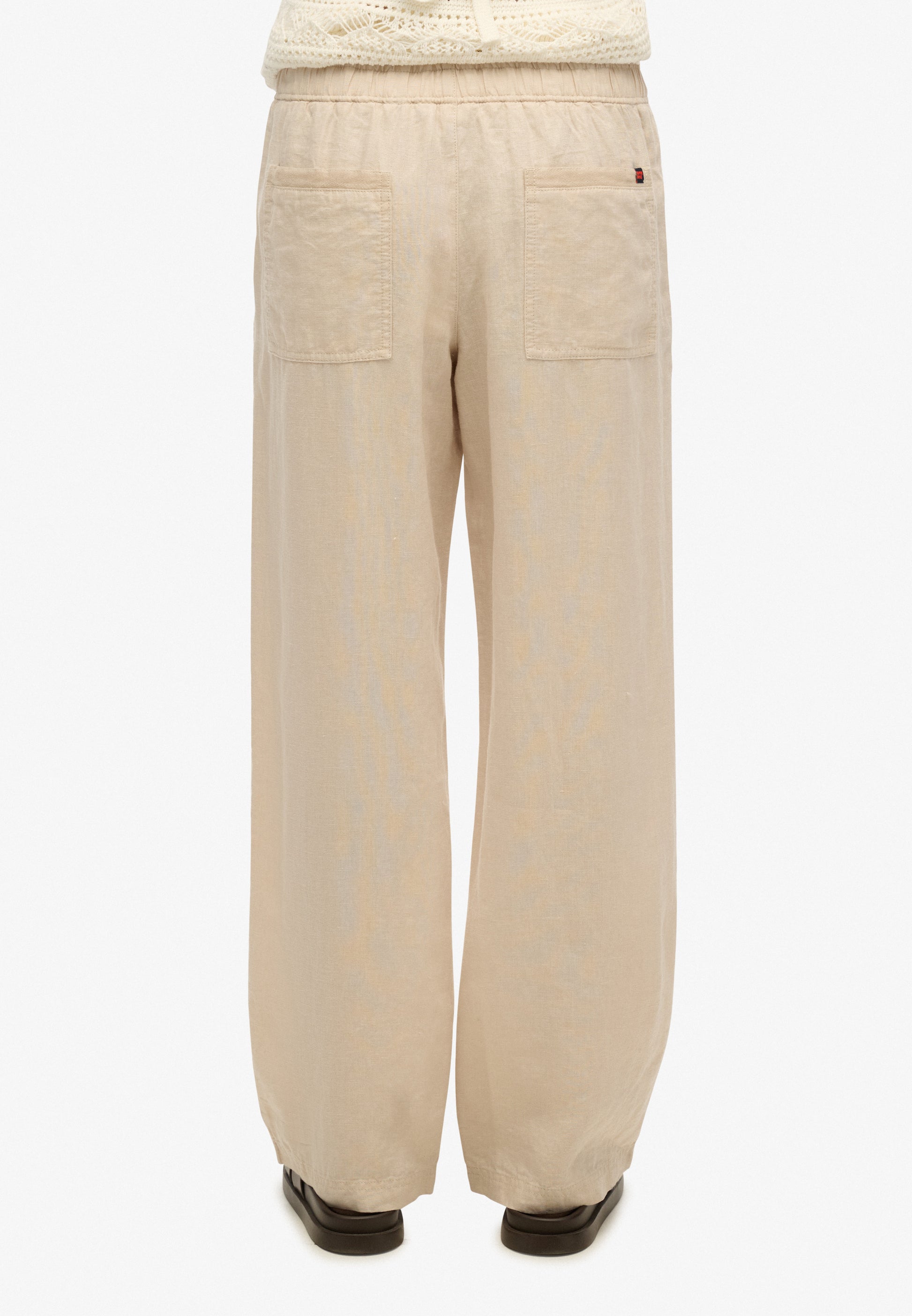 Linen Drawstring Pants (2)