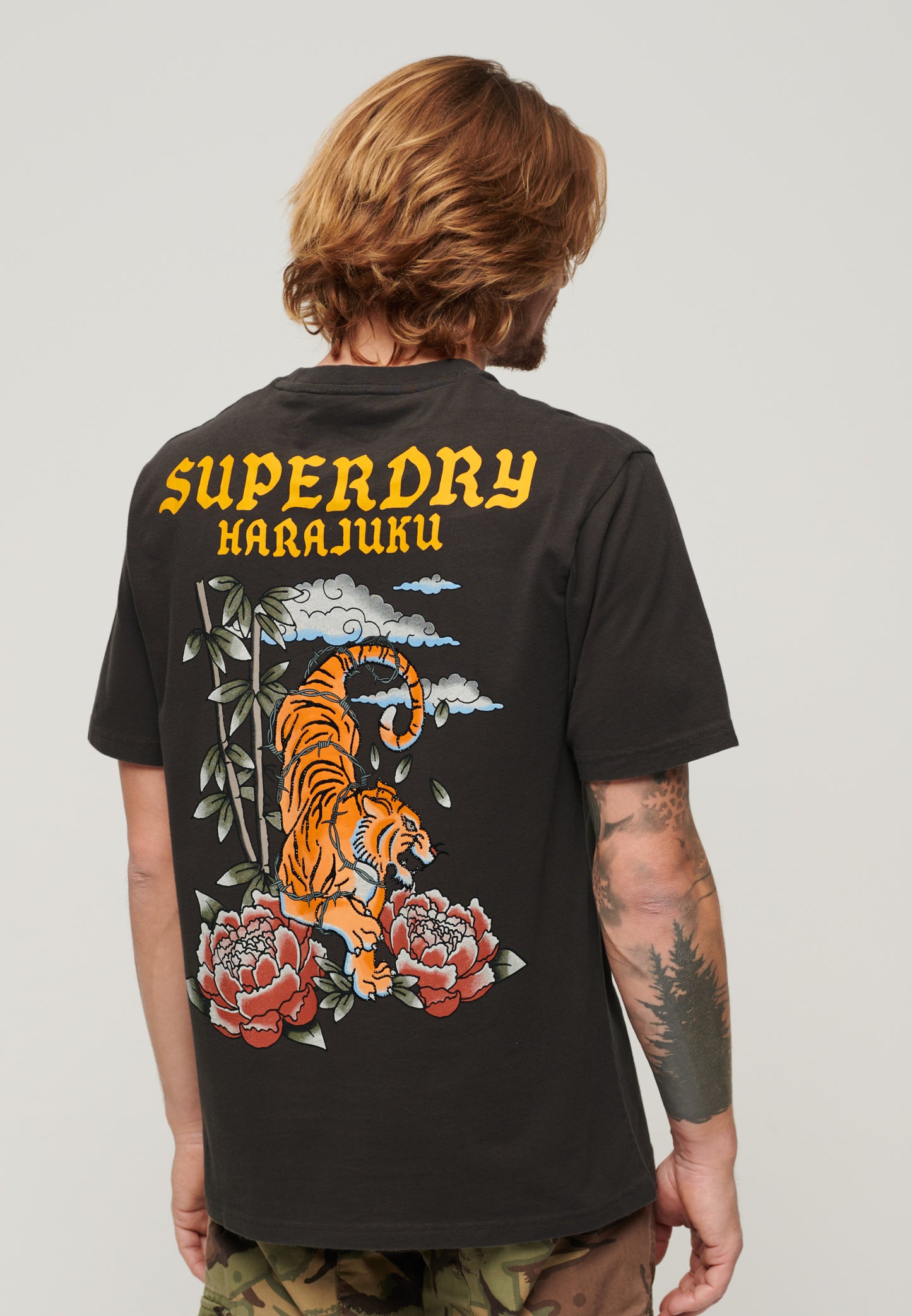 Tattoo Graphic Loose T Shirt (1)