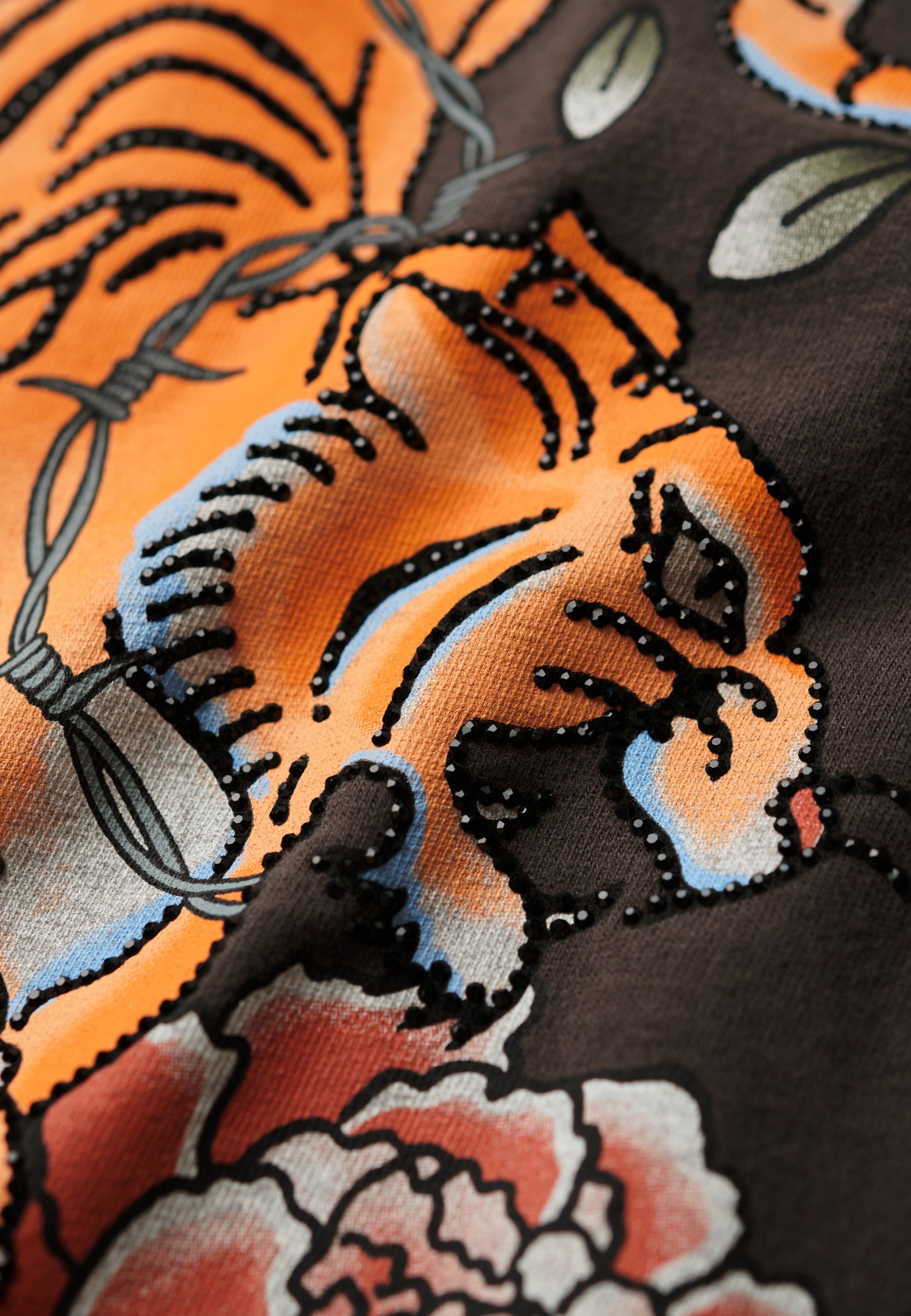 Tattoo Graphic Loose T Shirt (2)