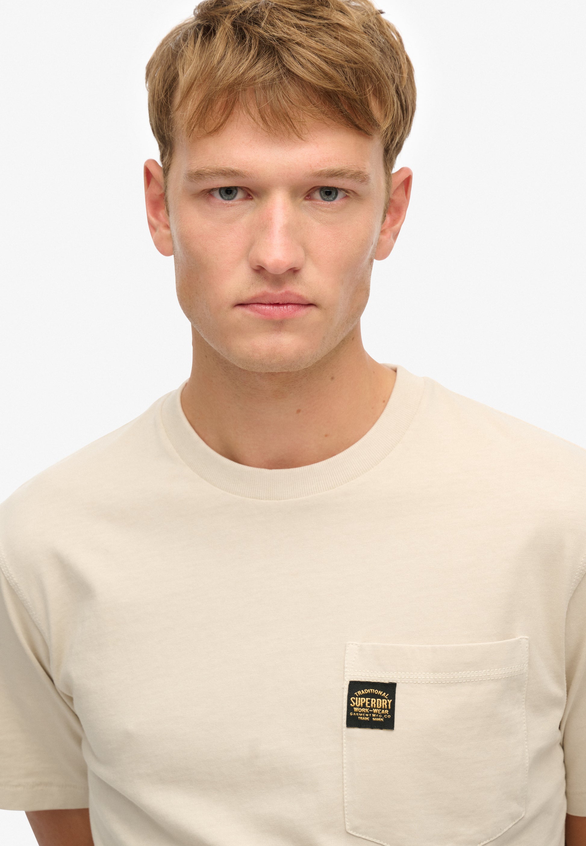 Contrast Stitch Pocket T-Shirt (2)