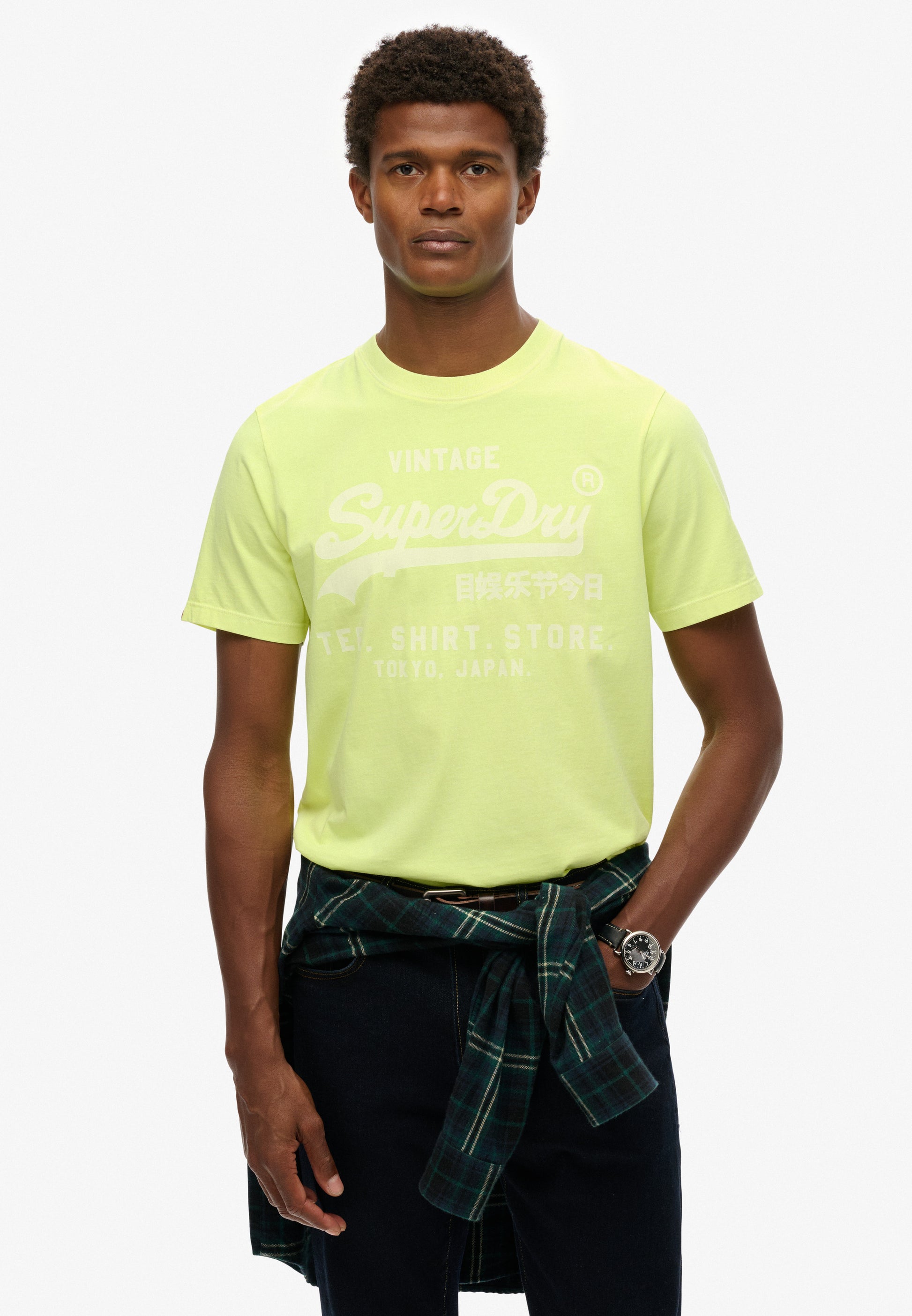 Vintage Logo Neon Relaxed T-Shirt
