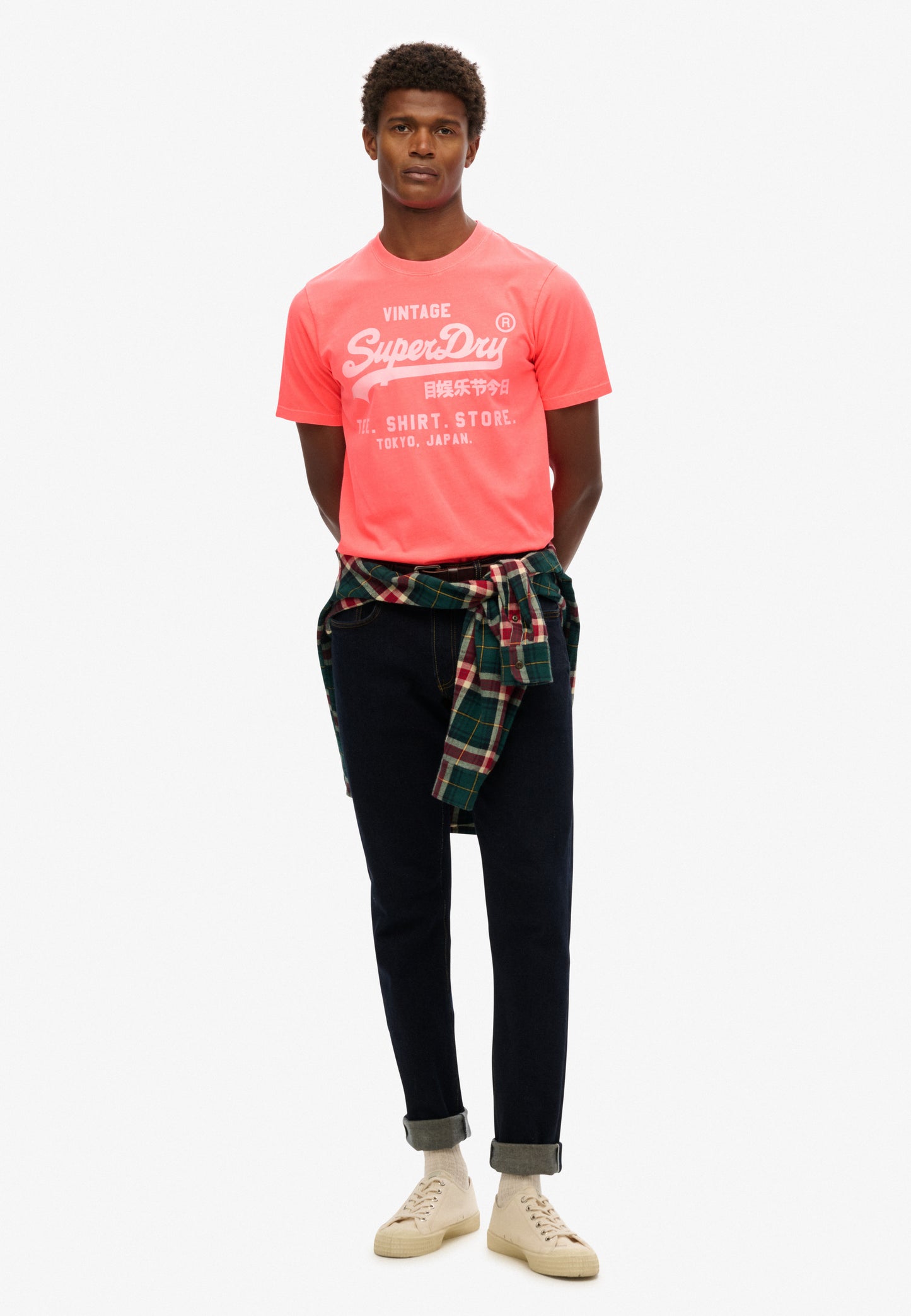 Vintage Logo Neon Relaxed T-Shirt