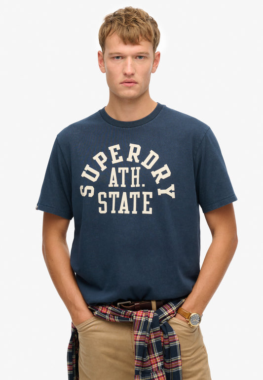 Vintage Athletic Essential Graphic T-Shirt