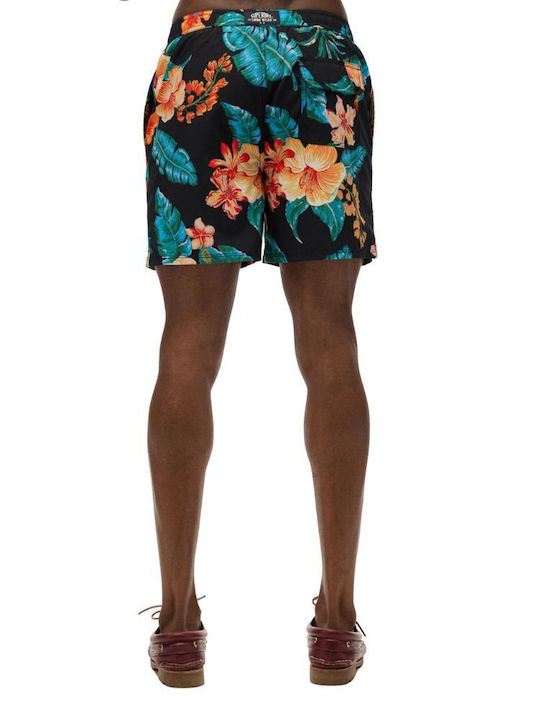 Hawaiian Print 16-Inch Swim Short (1)