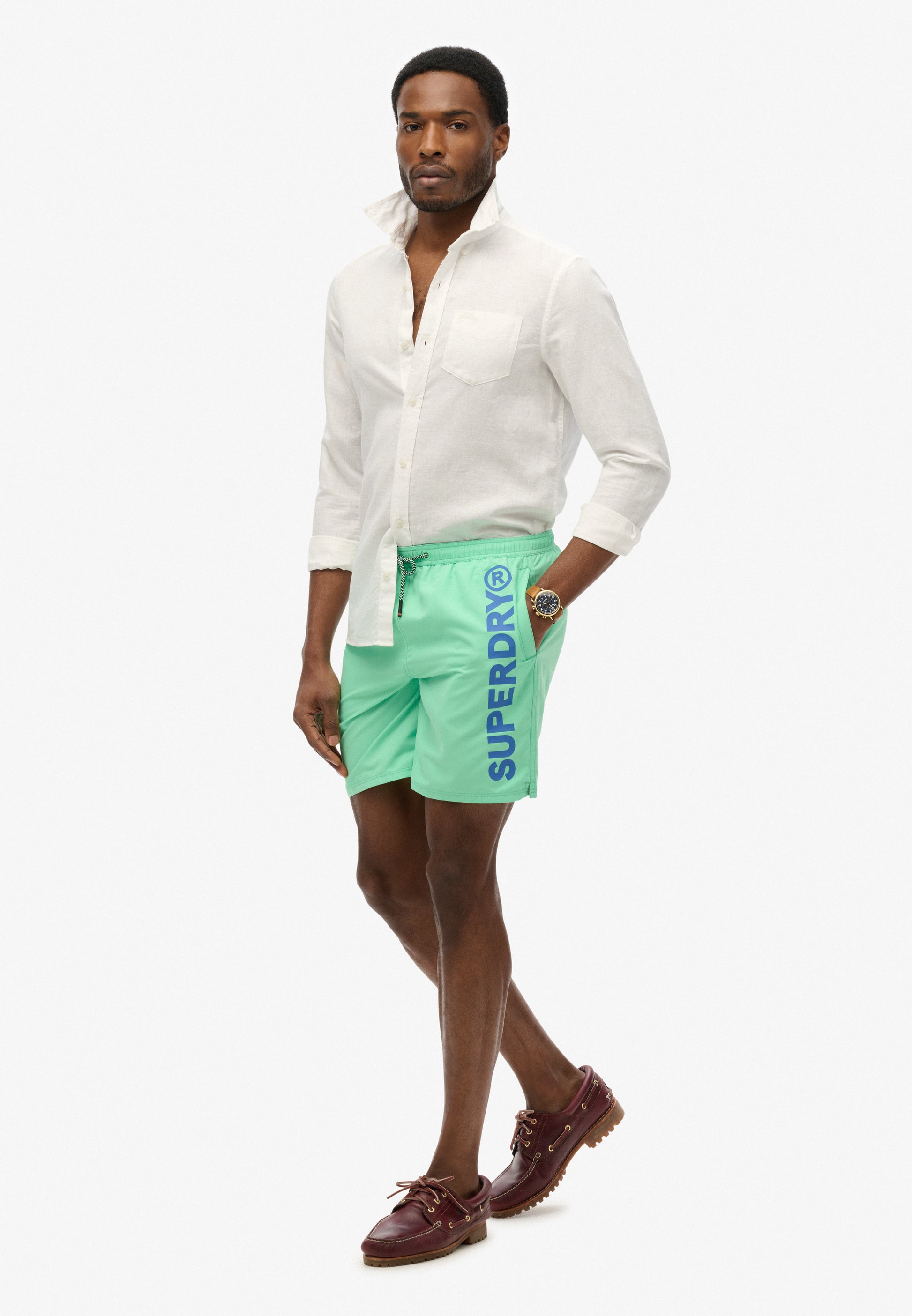 Sport Graphic 17-inch Swim Shorts (3)