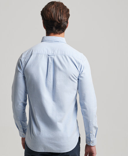 Organic Cotton Long Sleeve Oxford Shirt (1)