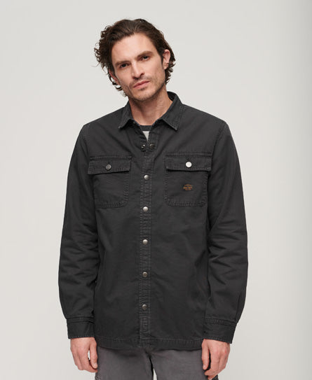 Organic Cotton Canvas Workwear Overshirt